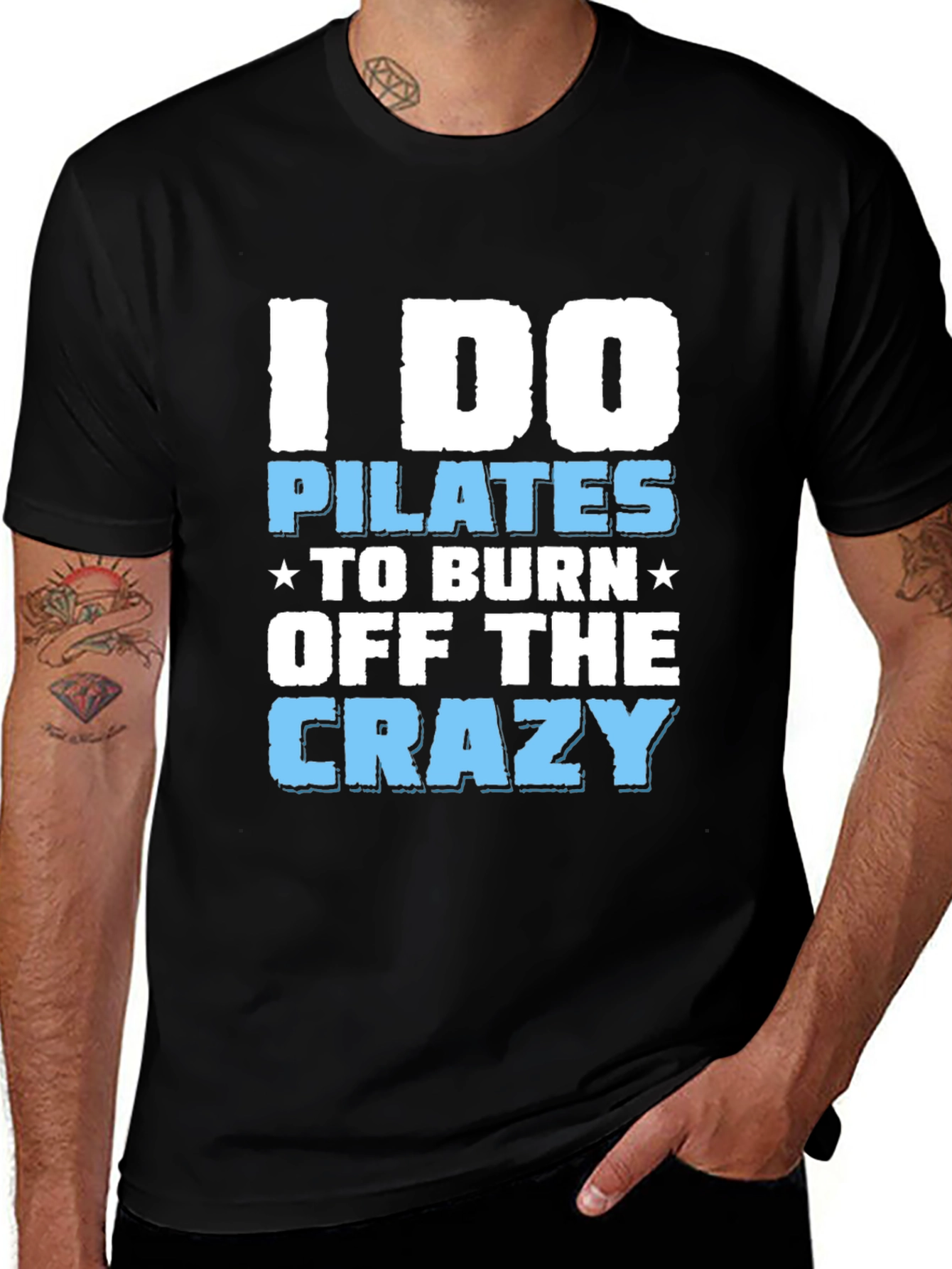 I Do Pilates Funny Graphic Tee