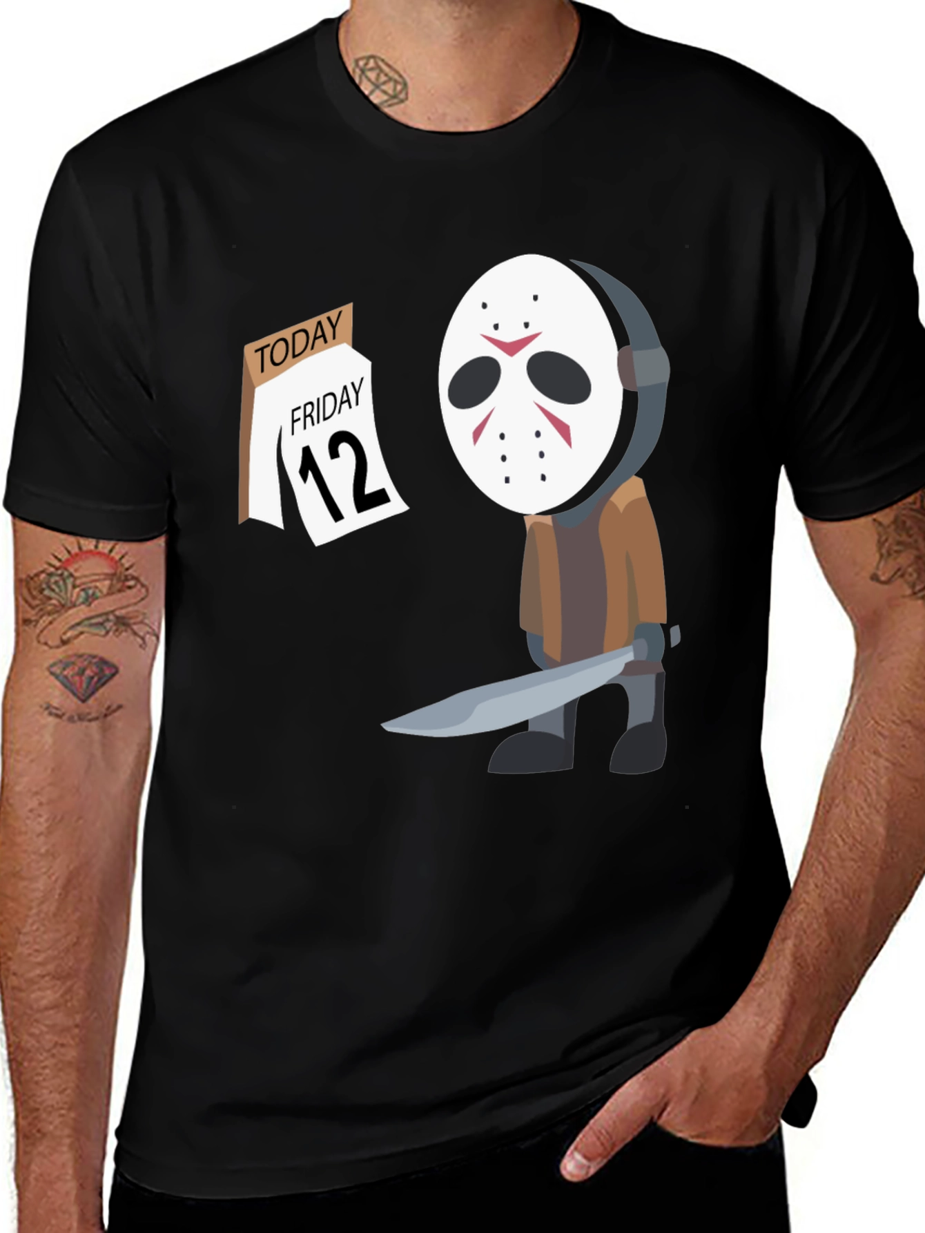 Variant 9 of Friday the 12th T-Shirt Horror Movie Tee
