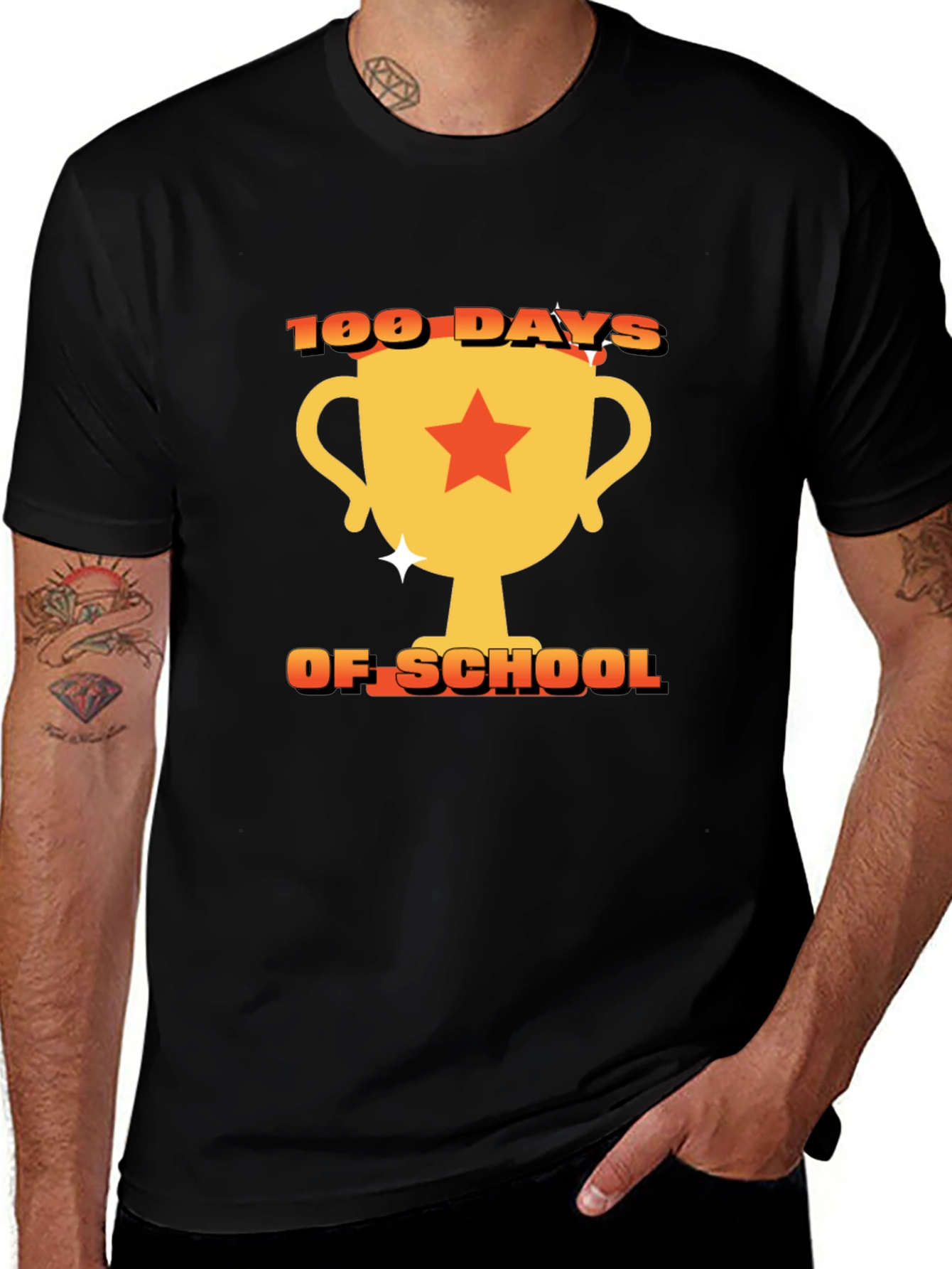 Variant 13 of 100 Days of School Graphic T-Shirt