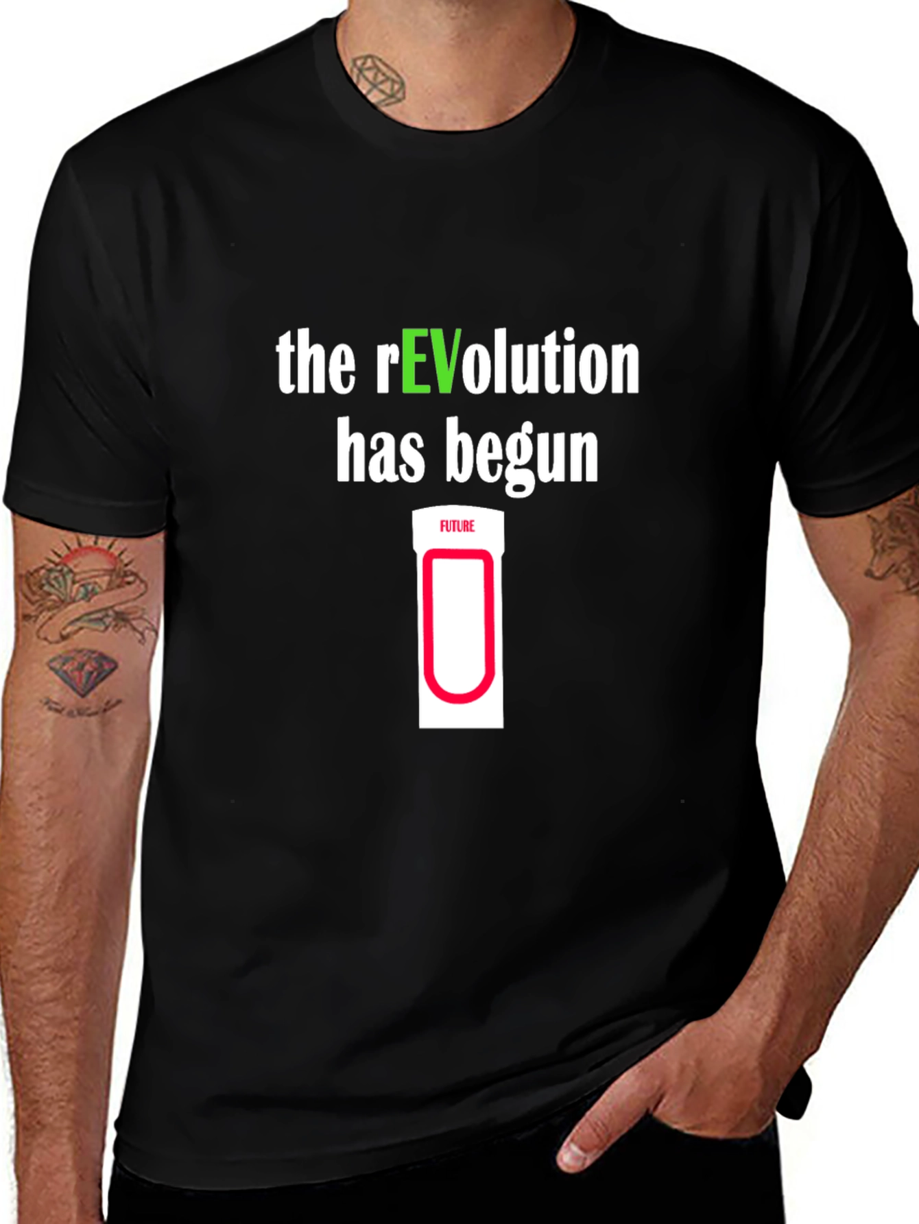 EV Revolution T-Shirt - Electric Vehicle Future Tee