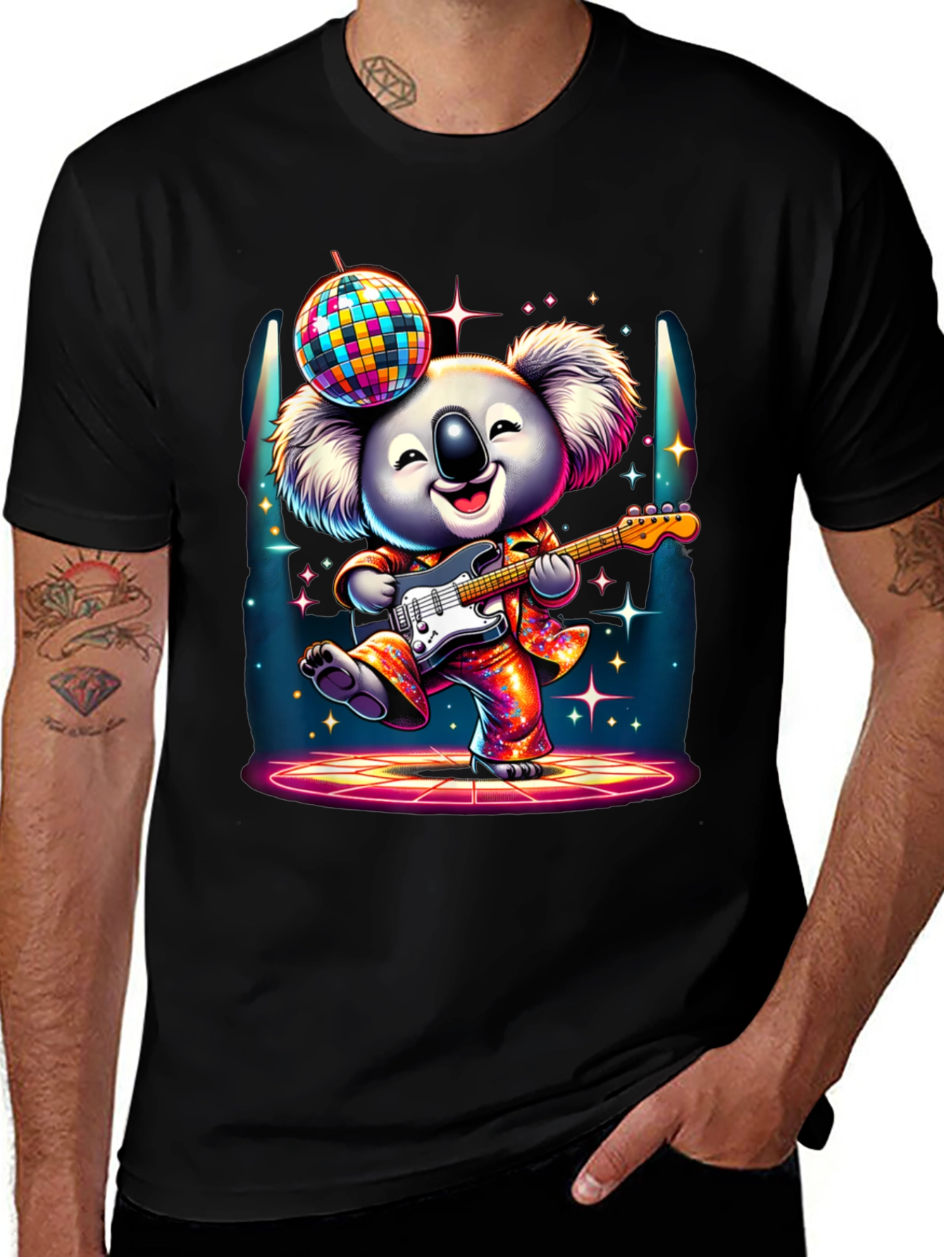 Variant 19 of Dancing Koala Graphic Tee