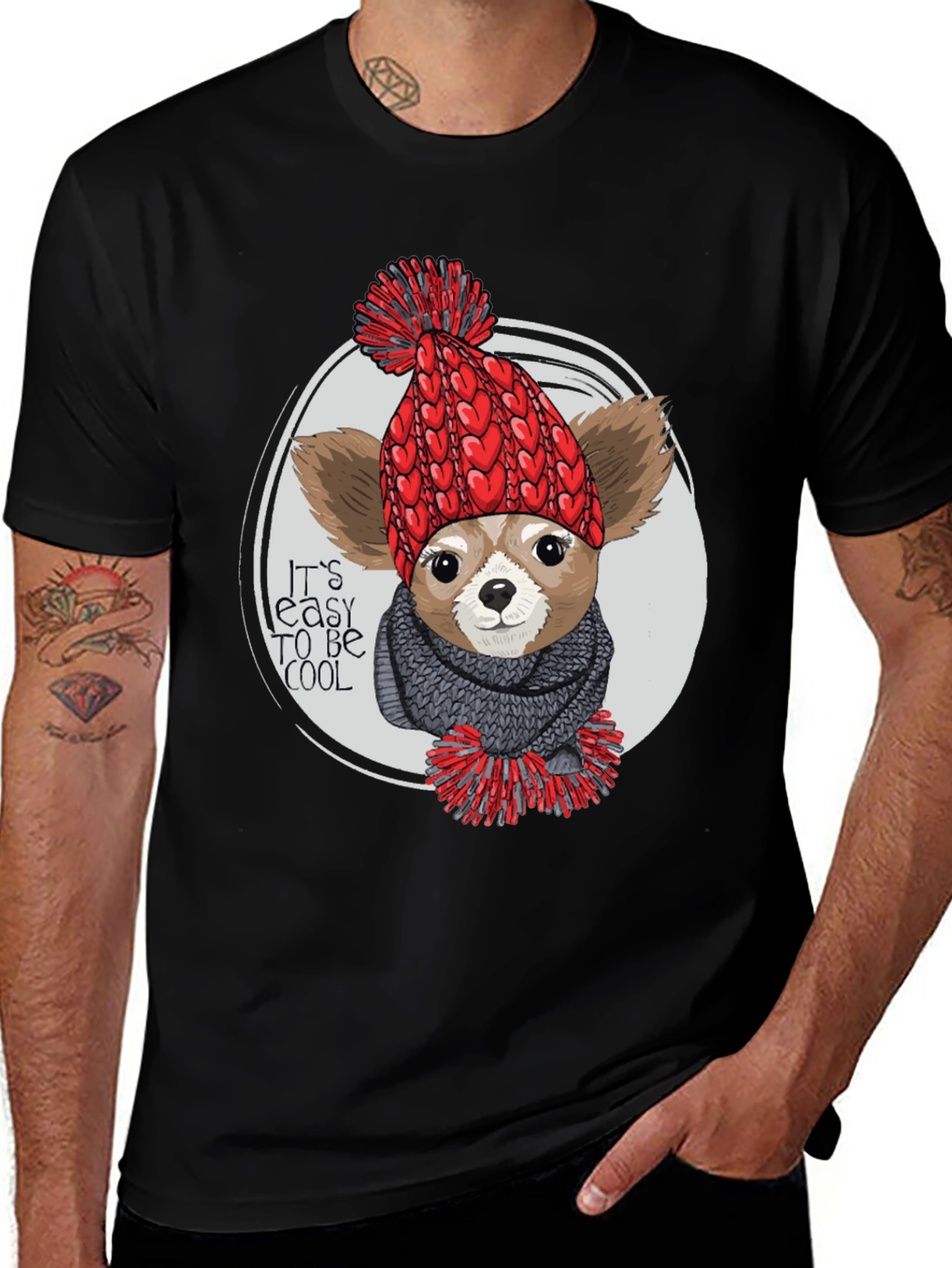 Cool Dog Graphic Tee