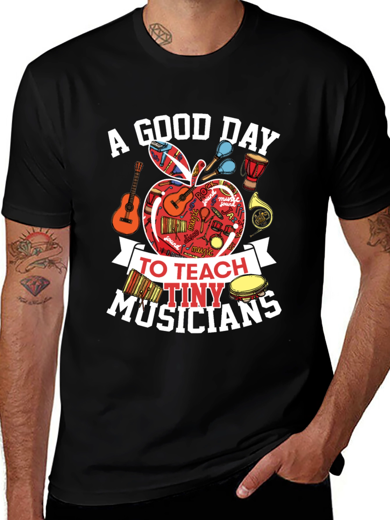 Variant 28 of A Good Day to Teach Tiny Musicians T-Shirt