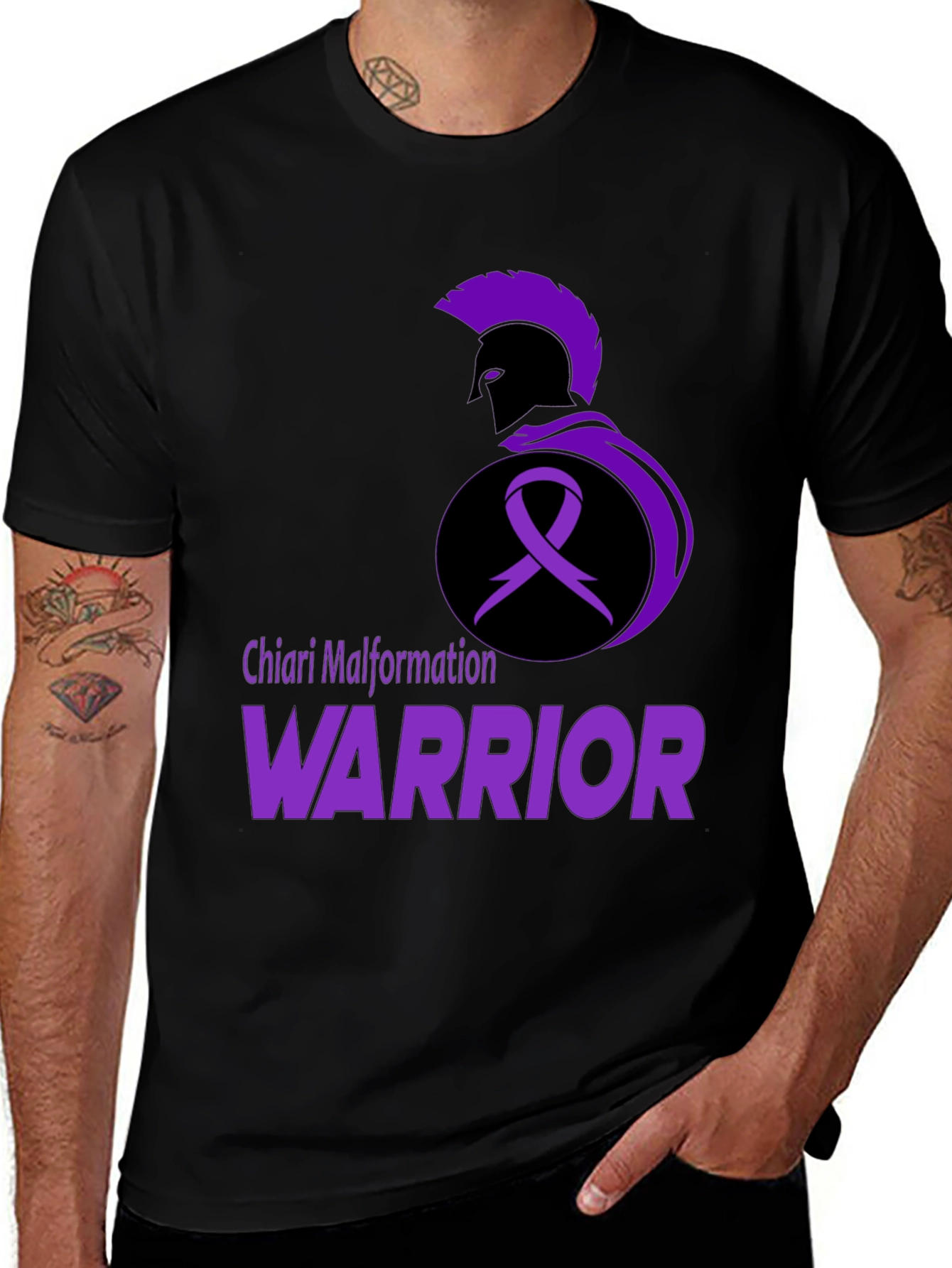 Chiari Malformation Warrior T-Shirt