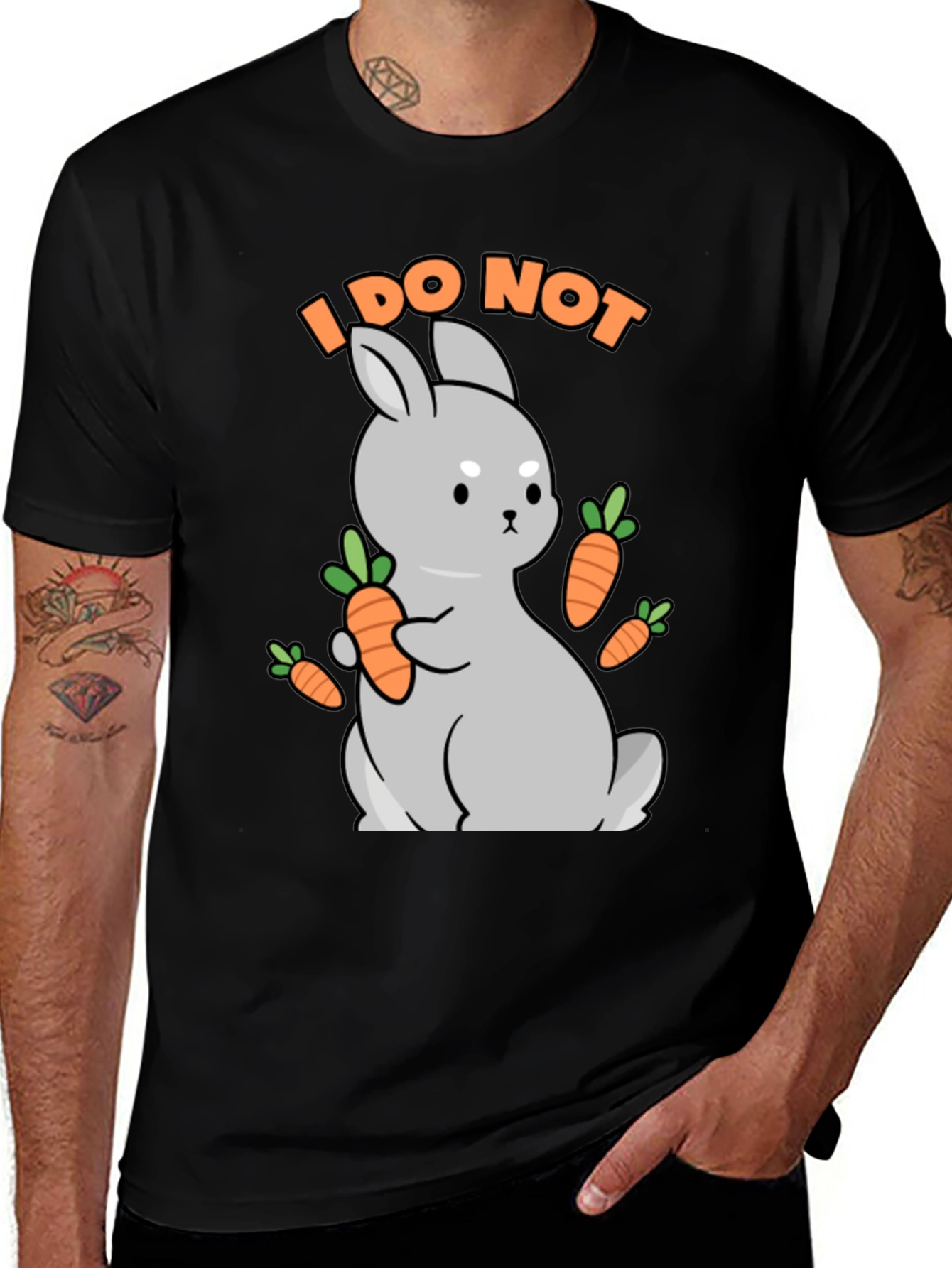 Variant 12 of I Do Not Carrot All T-Shirt Bunny Tee