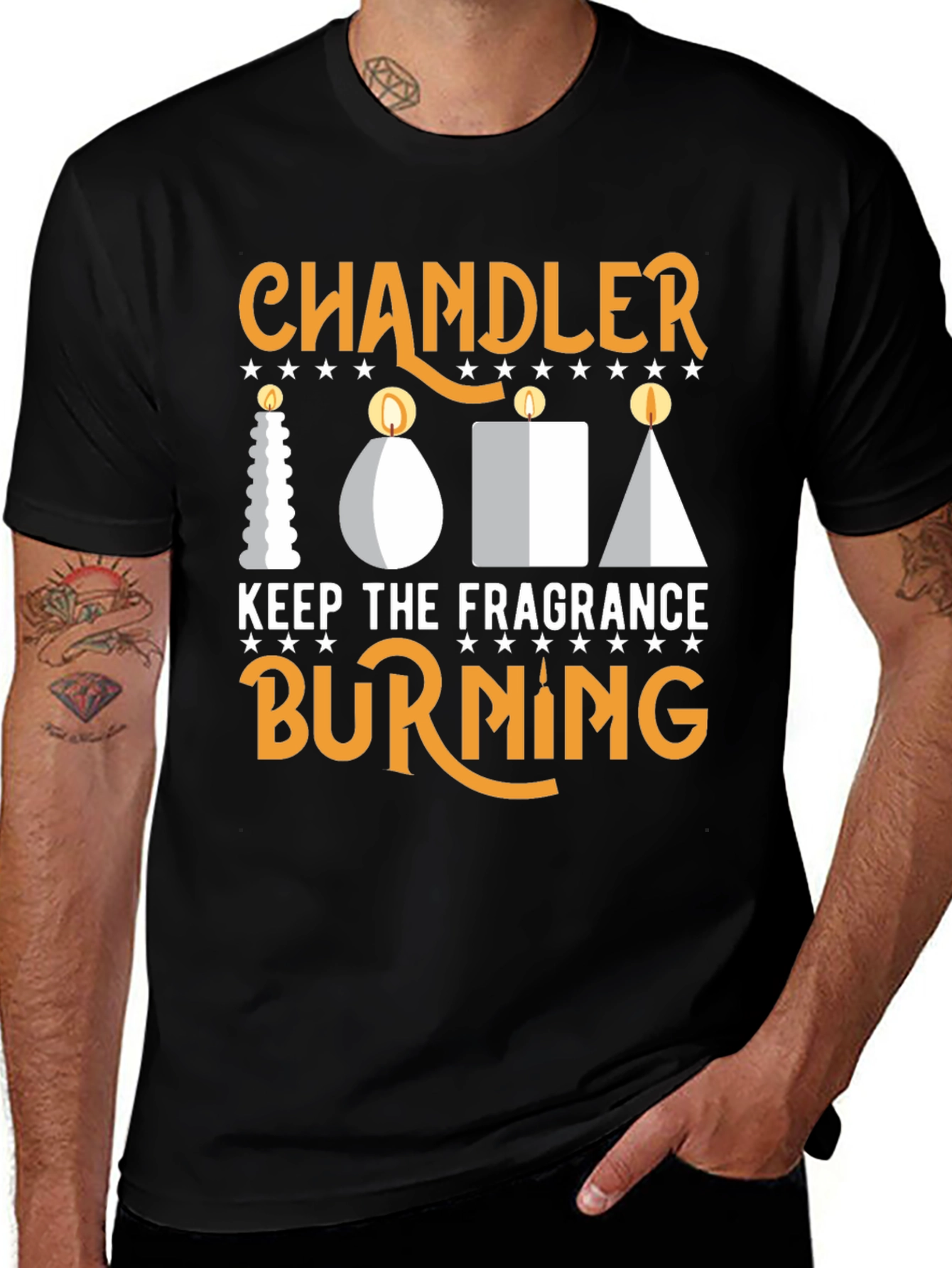 Variant 22 of Chandler Keep The Fragrance Burning T-Shirt