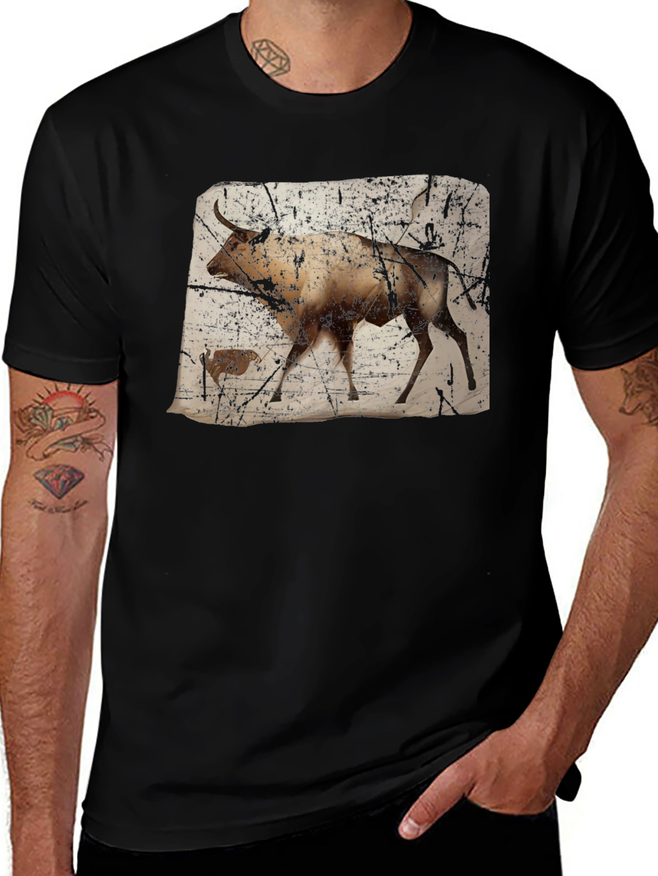 Variant 14 of Vintage Bull Graphic T-Shirt