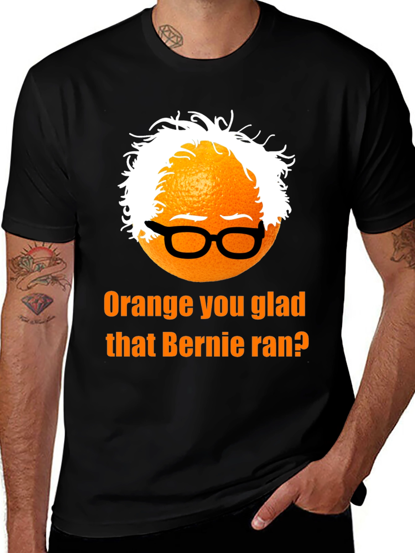 Variant 2 of Orange You Glad Bernie Ran T-Shirt