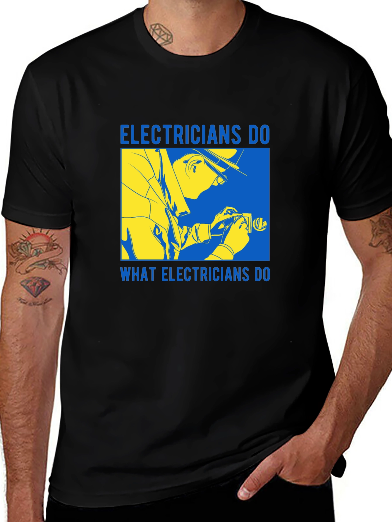 Variant 17 of Electrician Humor Graphic Tee
