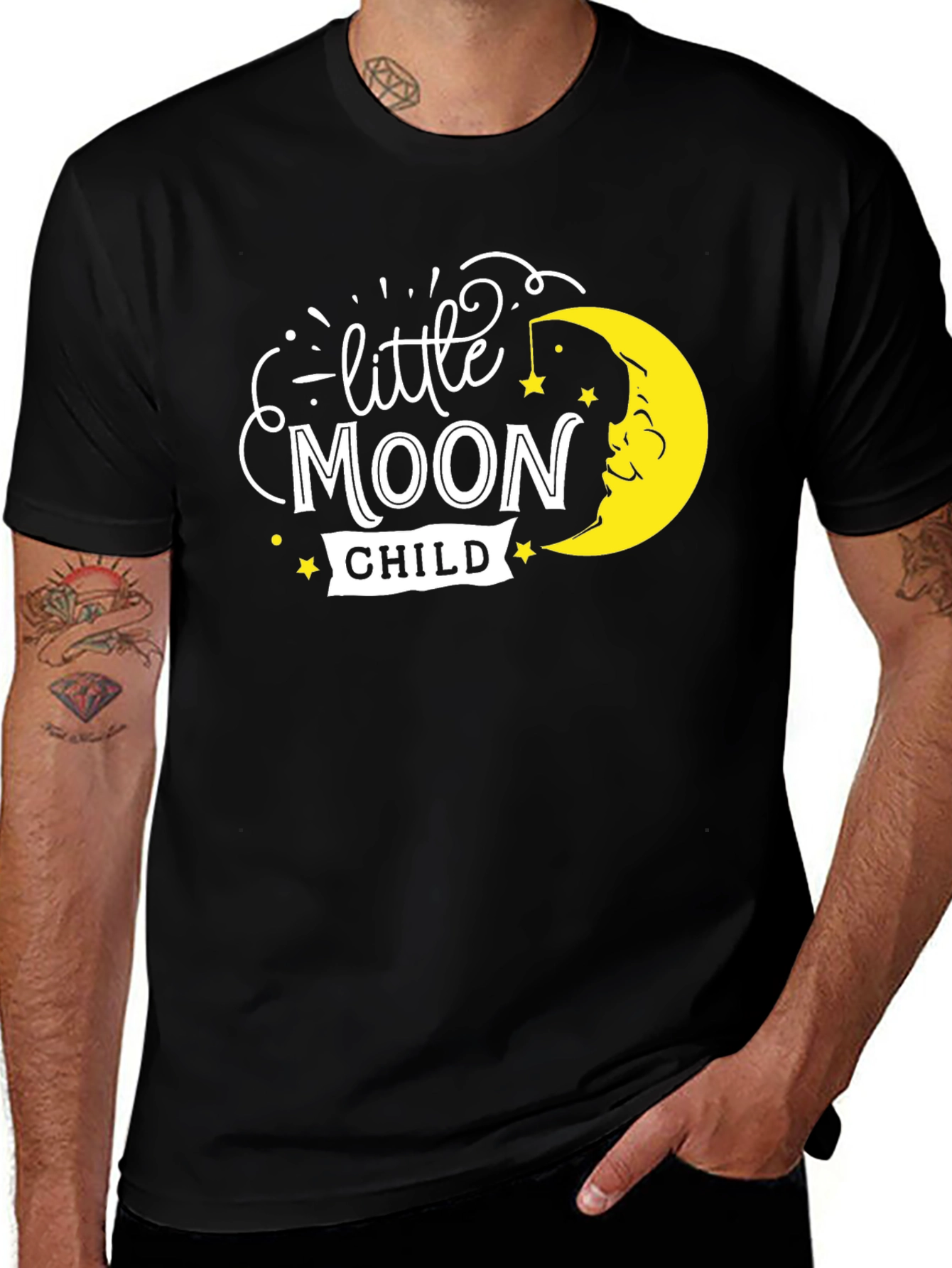 Variant 21 of Little Moon Child Graphic T-Shirt