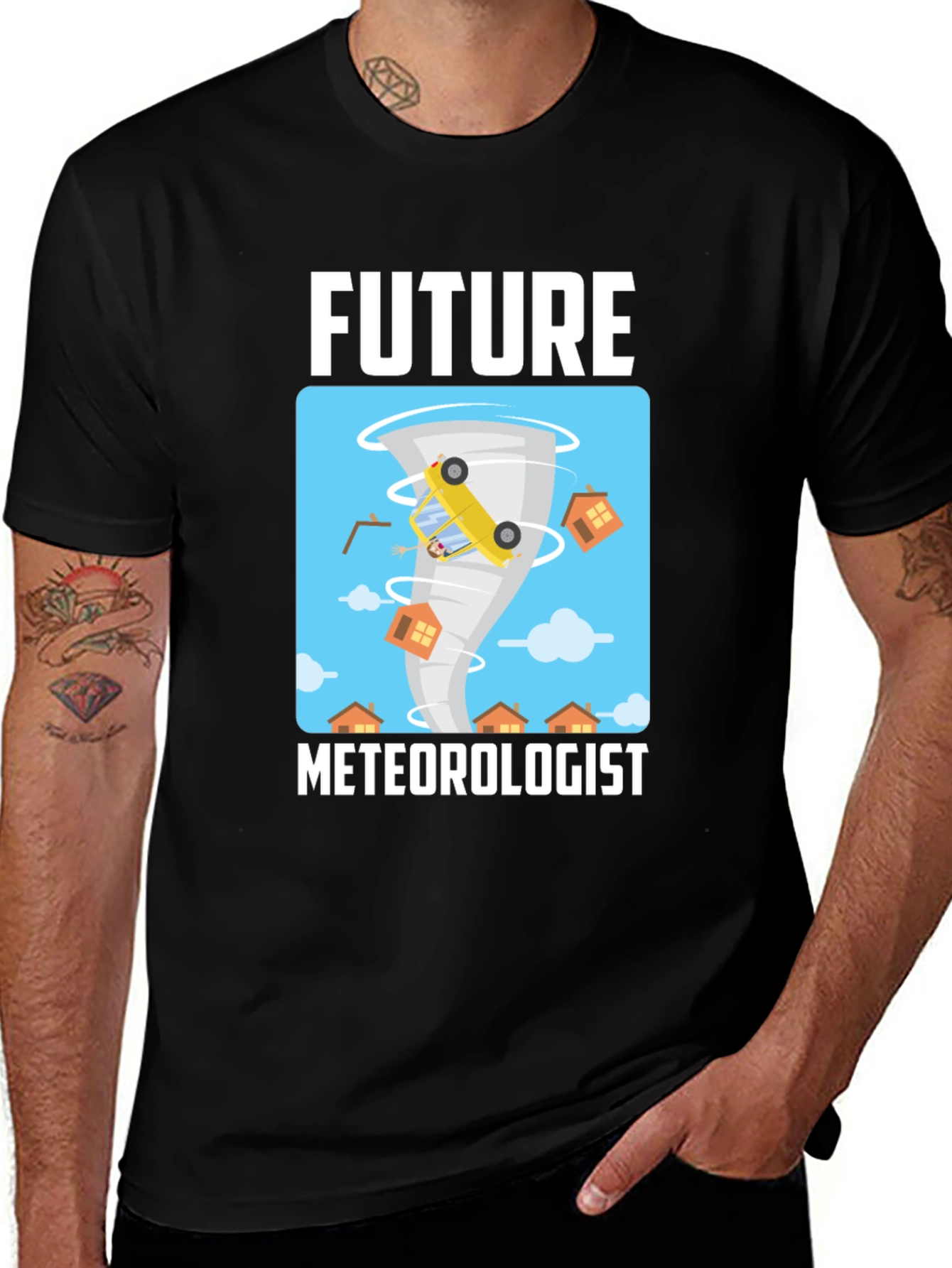 Variant 29 of Future Meteorologist T-Shirt, Funny Weather Tee