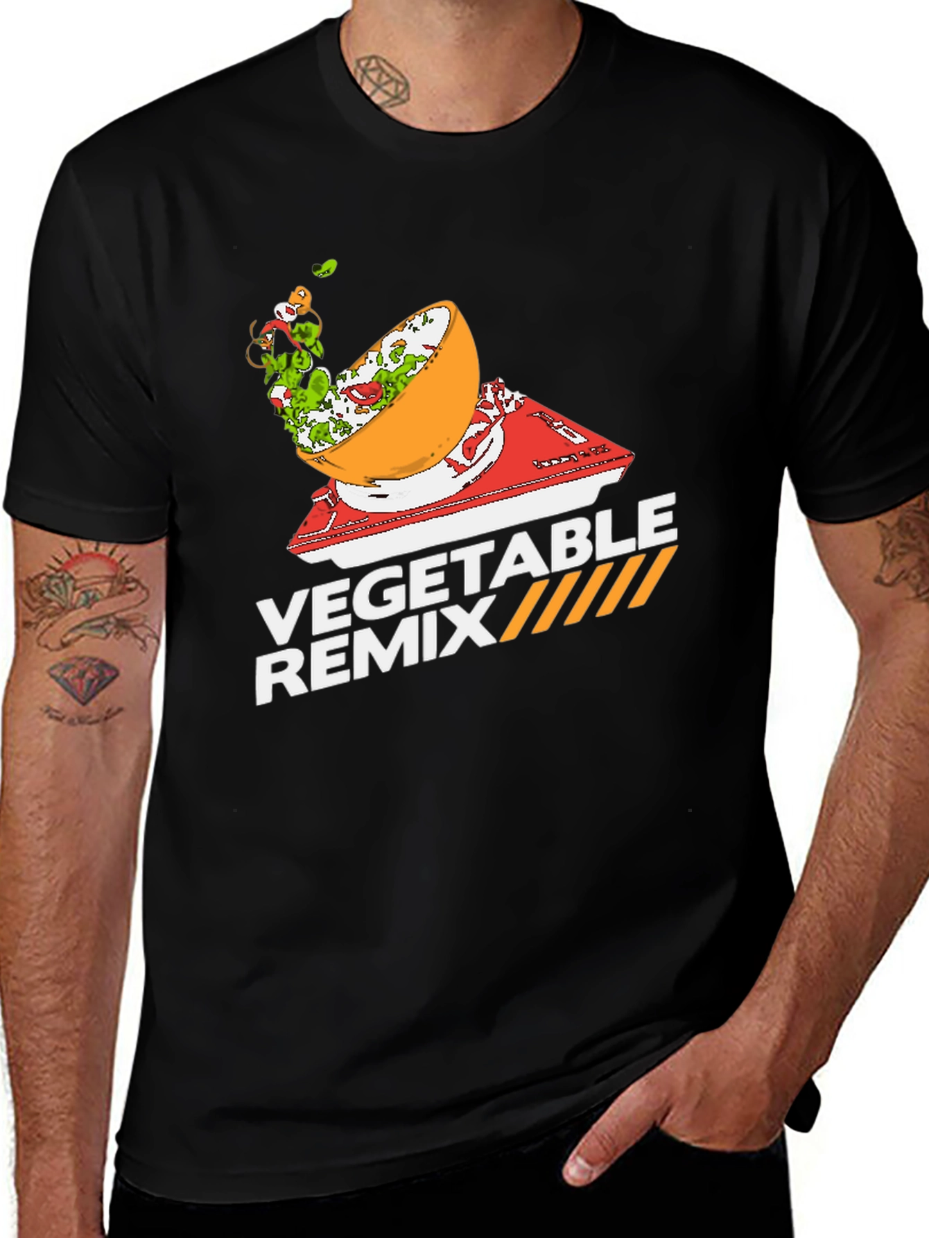 Variant 16 of Vegetable Remix Graphic T-Shirt