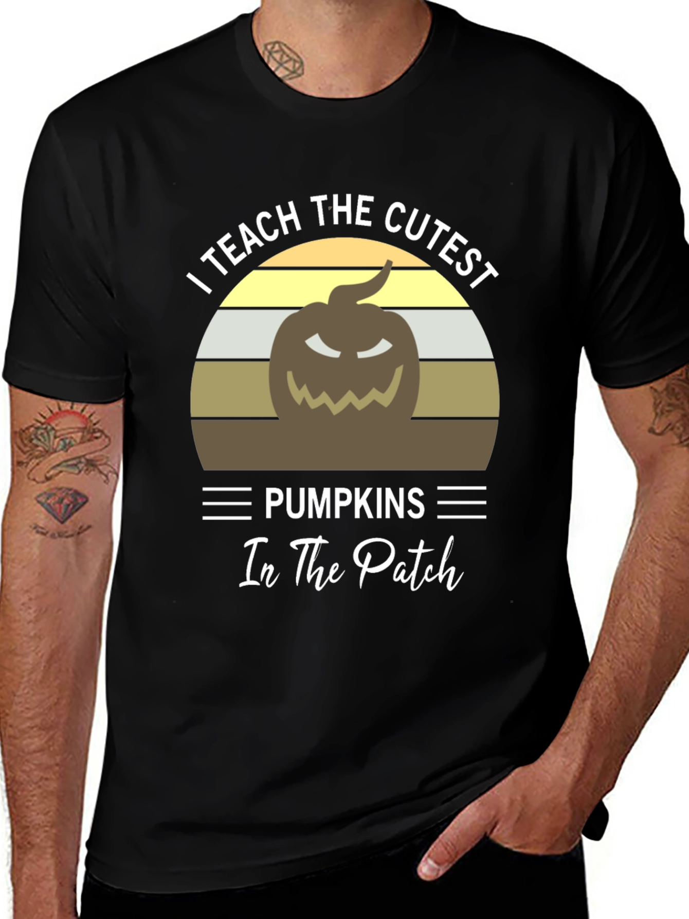 I Teach the Cutest Pumpkins T-Shirt - Halloween Teacher Tee