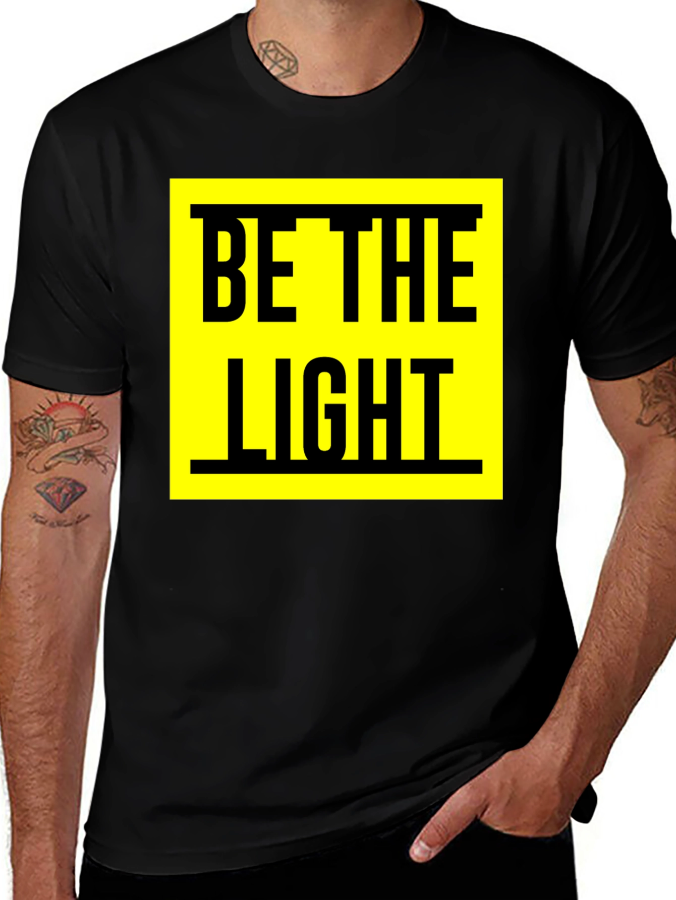 Variant 17 of Be the Light Graphic T-Shirt