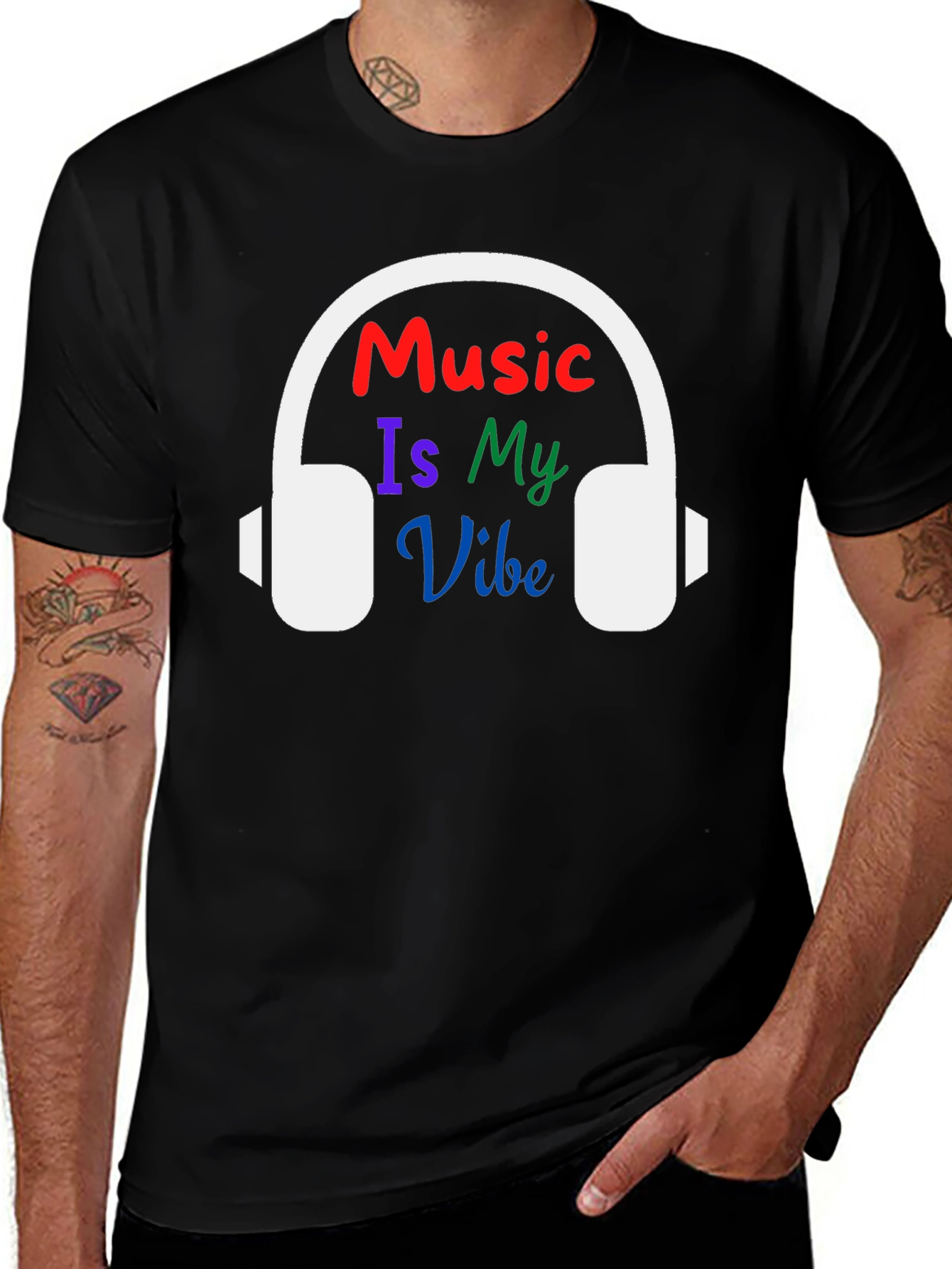 Variant 24 of Music Is My Vibe Graphic Tee