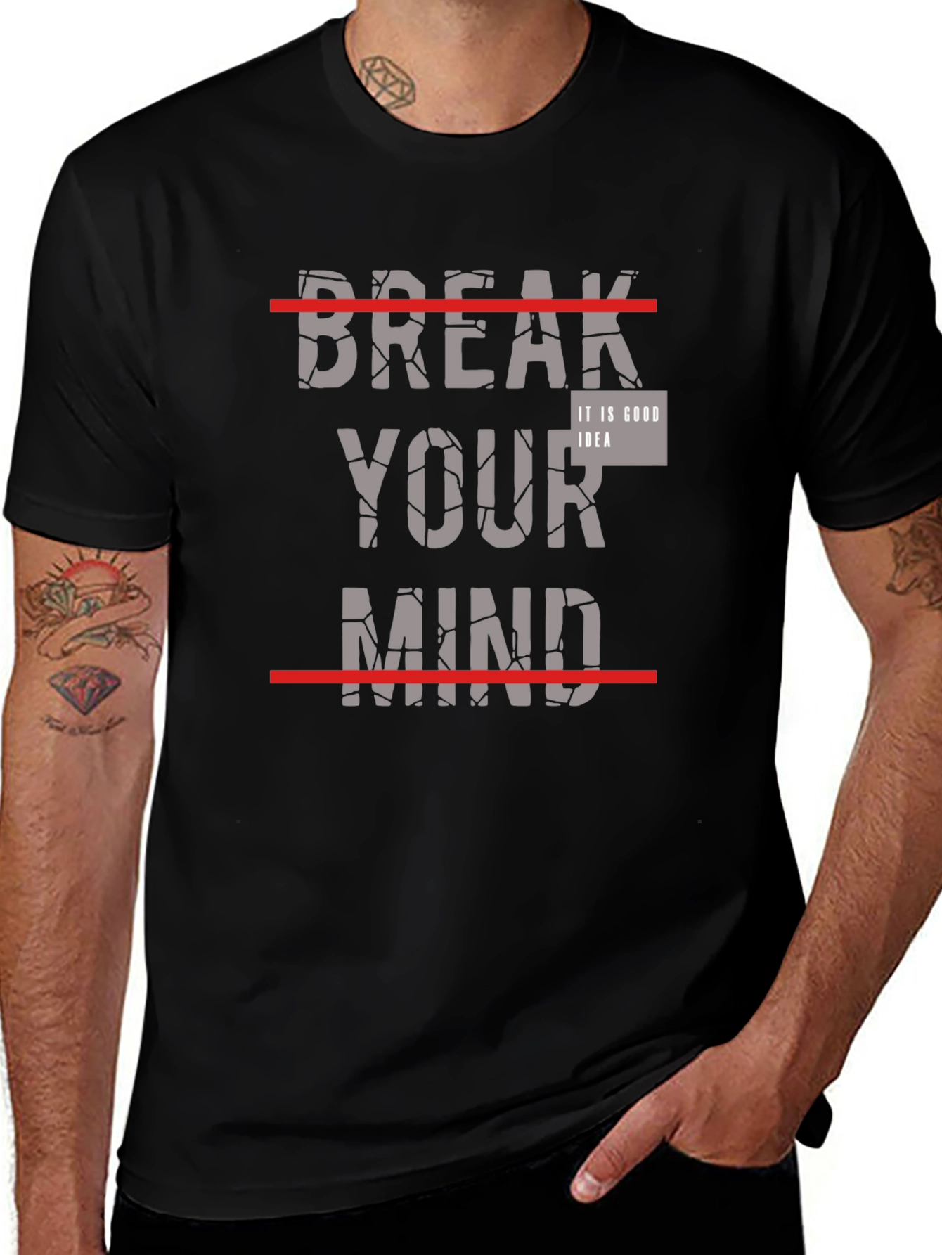 Variant 8 of Break Your Mind Graphic Tee