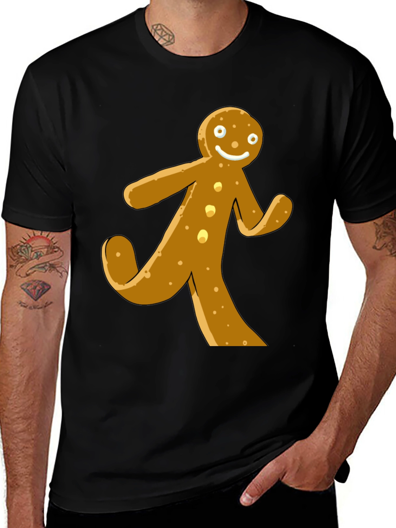 Variant 6 of Gingerbread Man T-Shirt - Holiday Fun!