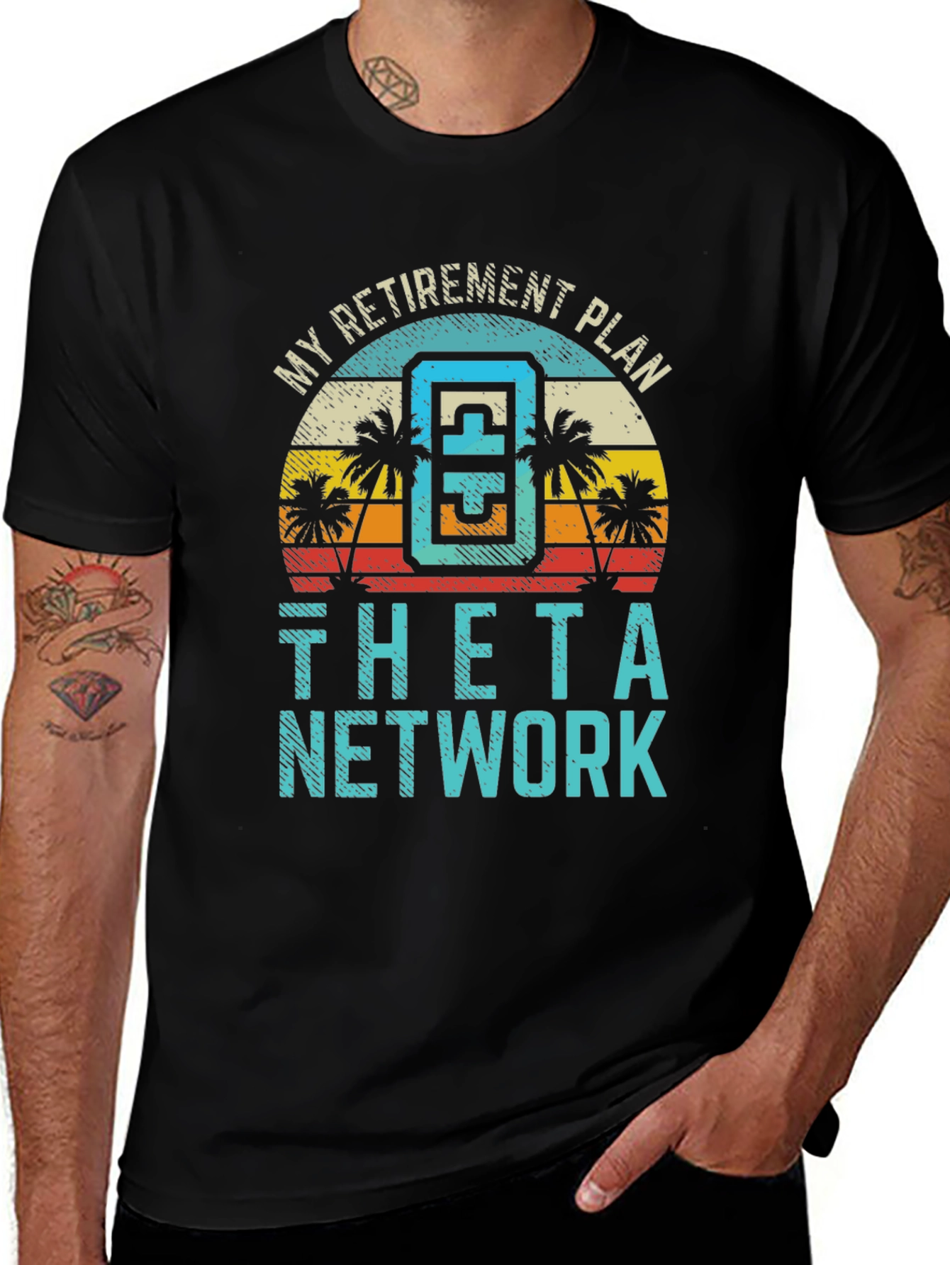 Theta Network Retirement Plan T-Shirt