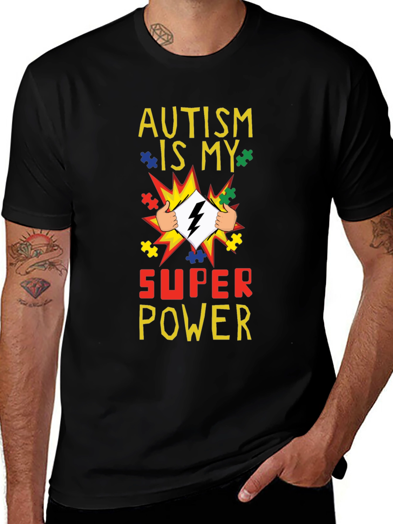 Variant 13 of Autism Is My Super Power T-Shirt
