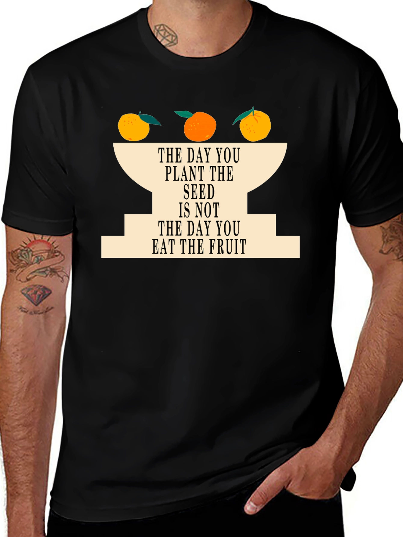 Variant 21 of Plant the Seed T-Shirt - Motivational Fruit Tee