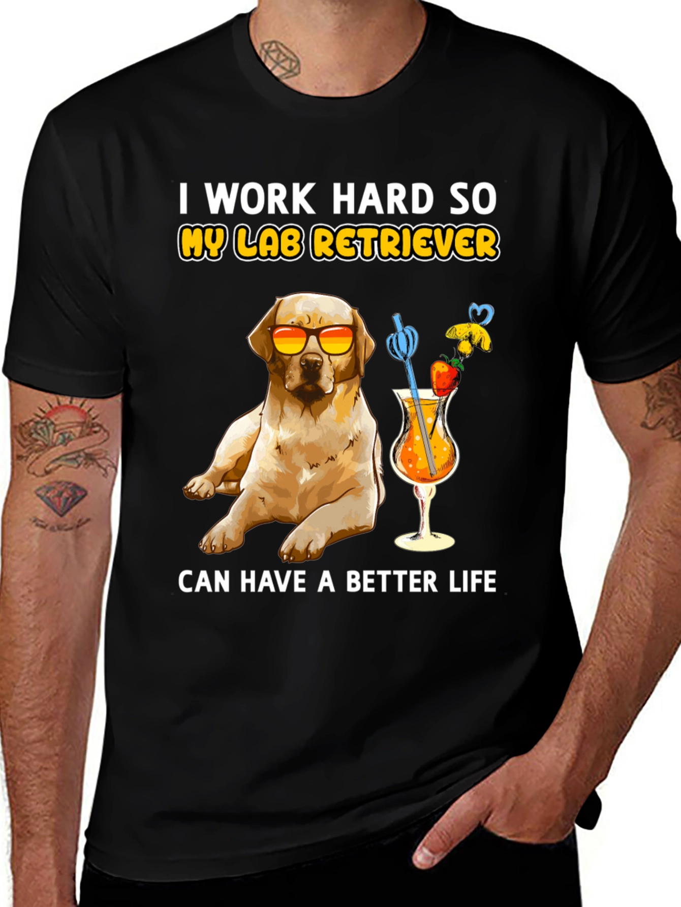 Labrador Retriever T-Shirt - Better Life