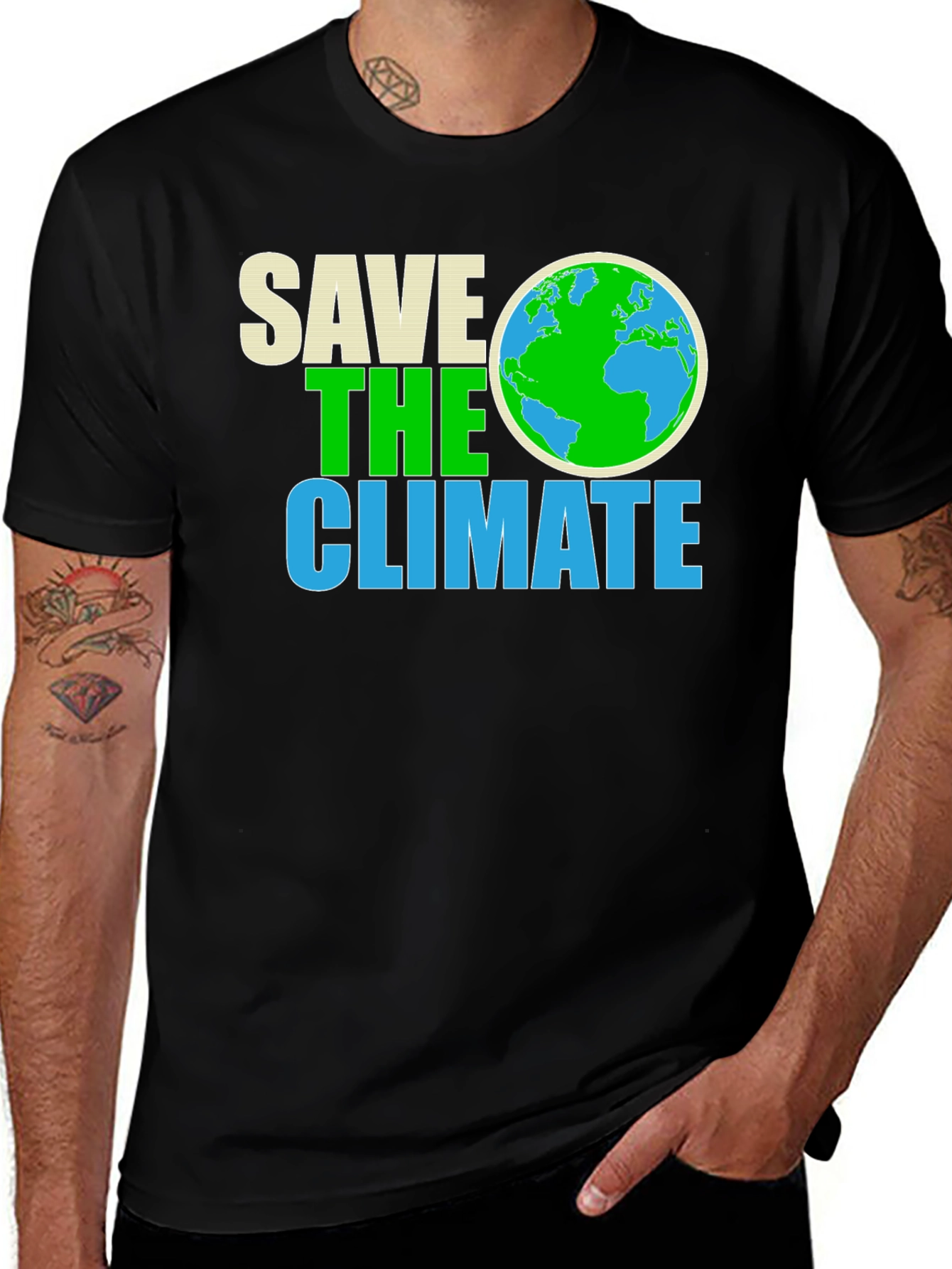 Variant 19 of Save the Climate Graphic T-Shirt