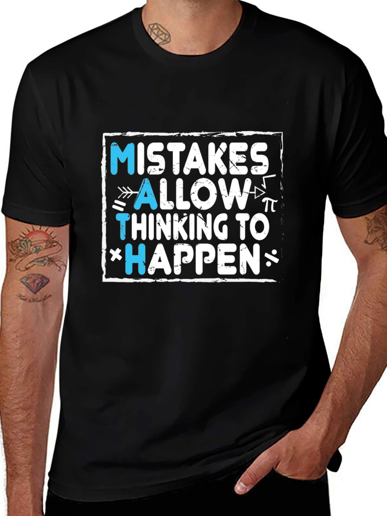 Variant 19 of Math Mistakes T-Shirt - Thinking Tee