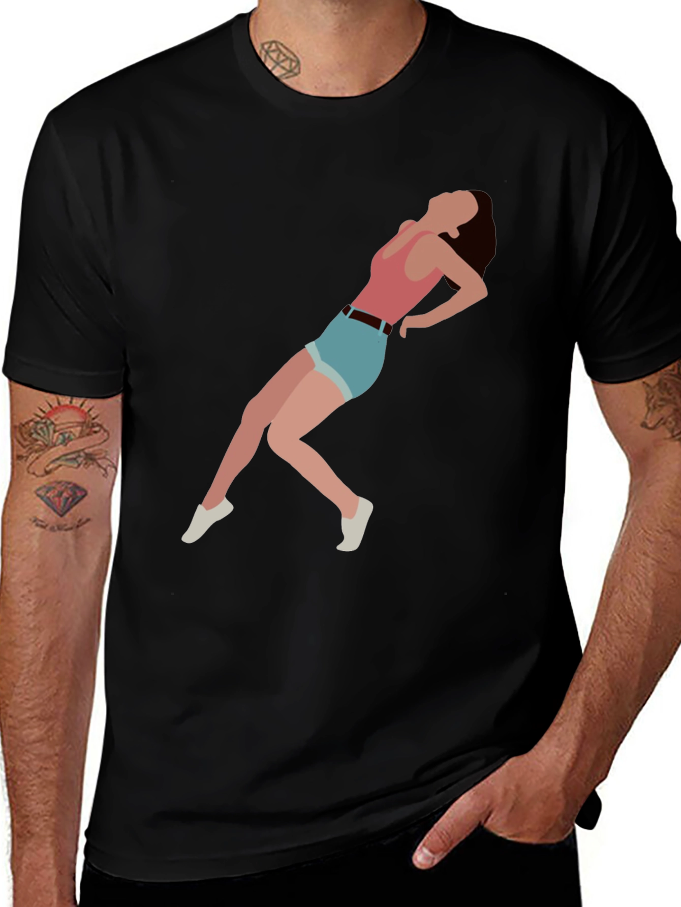 Variant 12 of Black Graphic Tee - Dirty Dancing Inspired