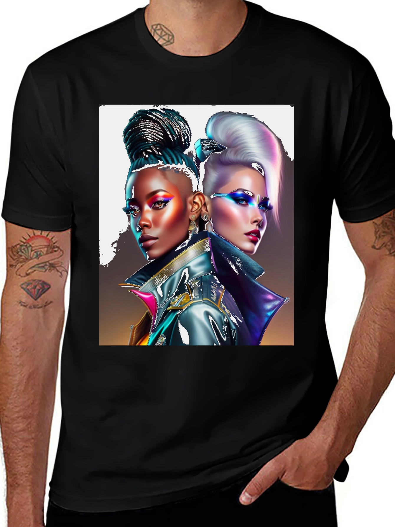Variant 20 of Futuristic Fashion Tee