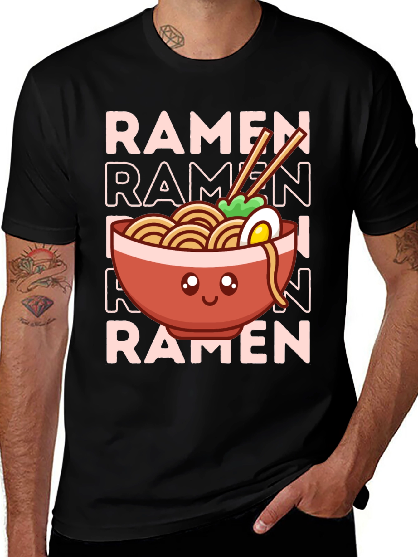 Variant 20 of Kawaii Ramen Graphic Tee