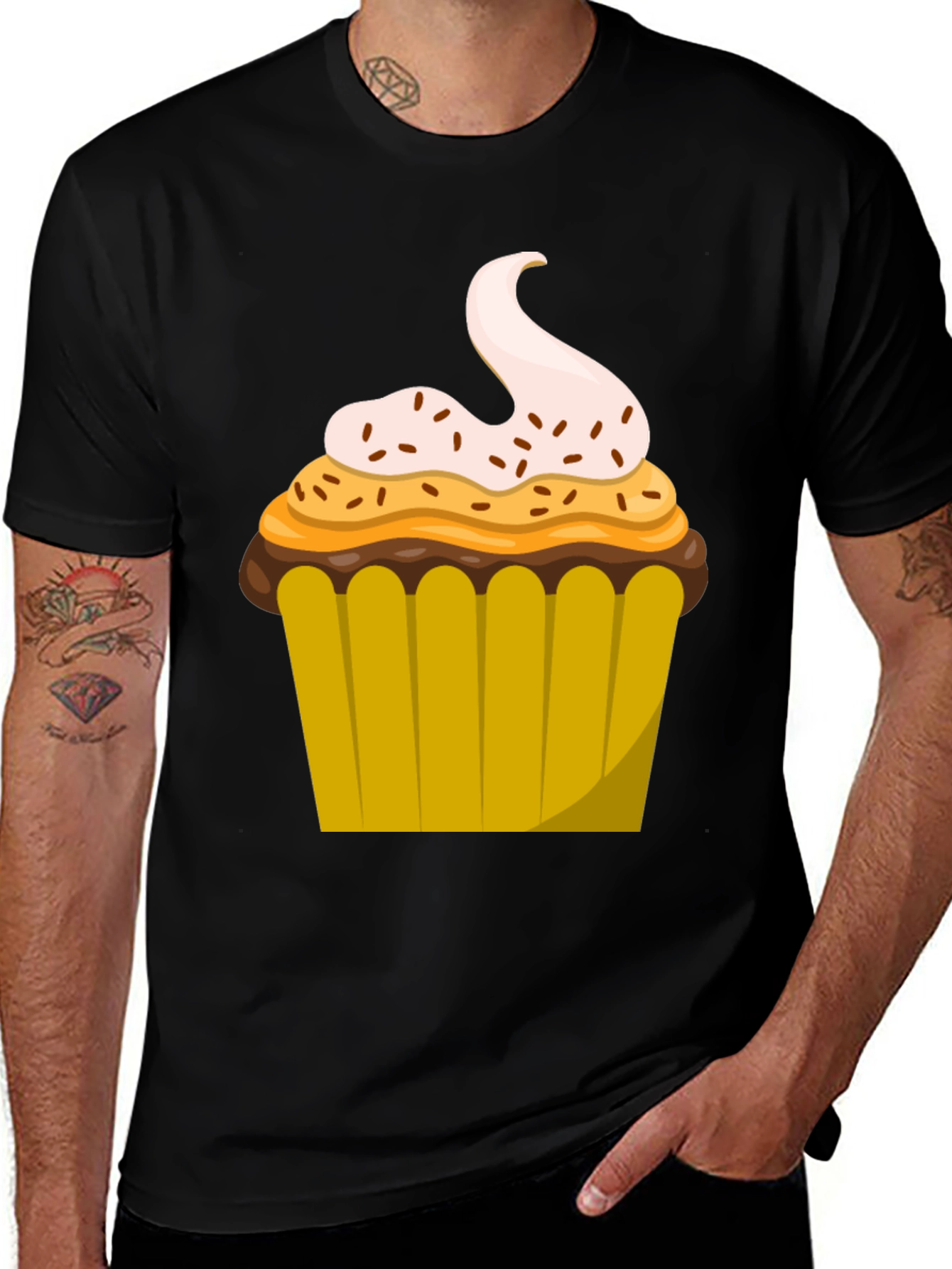 Variant 27 of Cupcake T-Shirt - Sweet Treat Graphic Tee