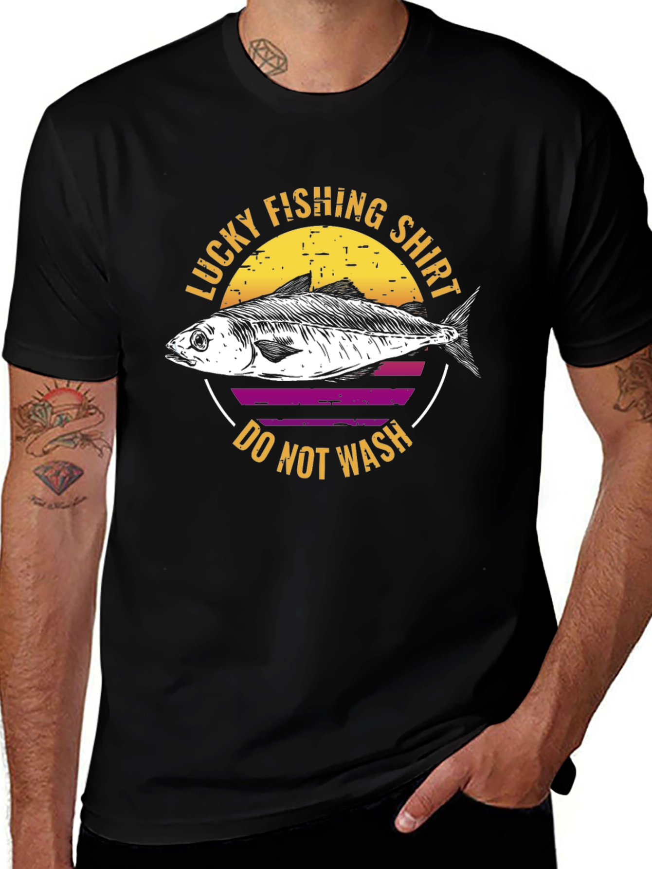Lucky Fishing Shirt - Men's Graphic Tee