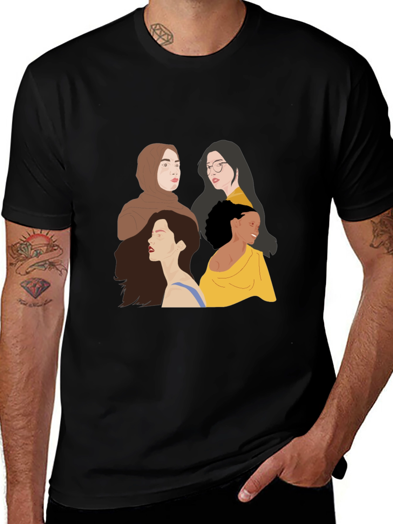 Variant 24 of Empowered Women Graphic T-Shirt