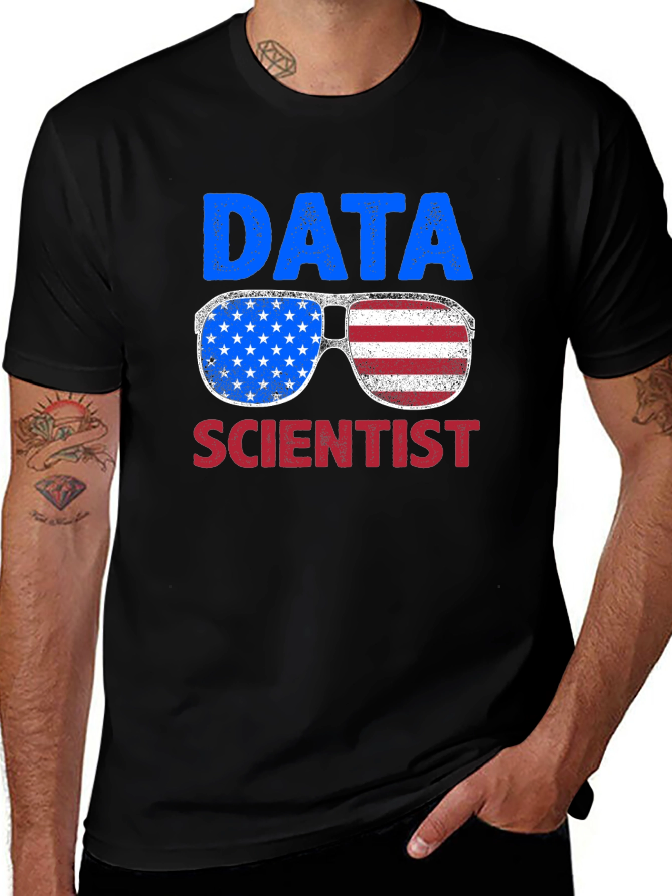 Data Scientist Patriotic T-Shirt