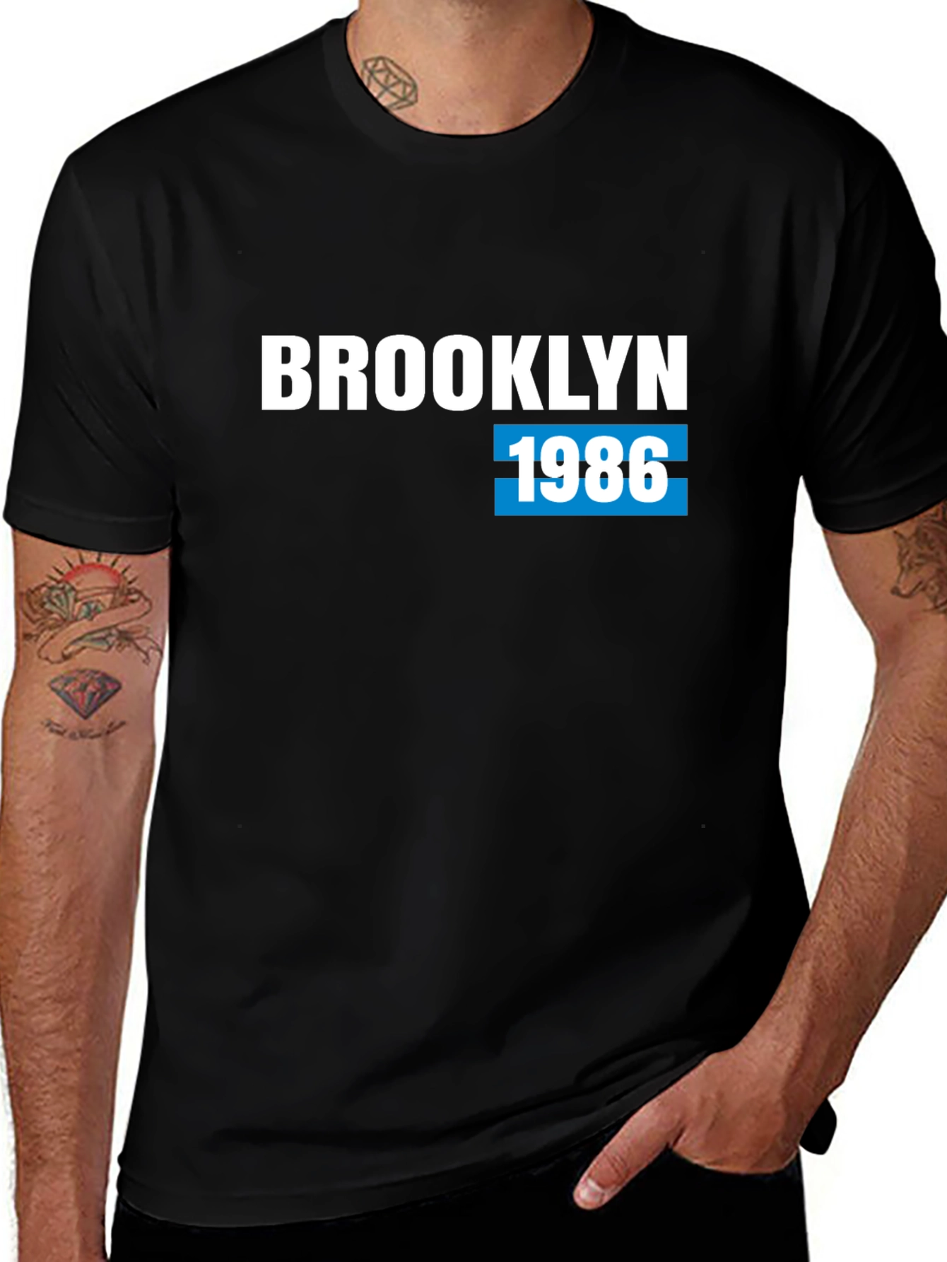 Brooklyn 1986 Graphic Tee - Classic Style