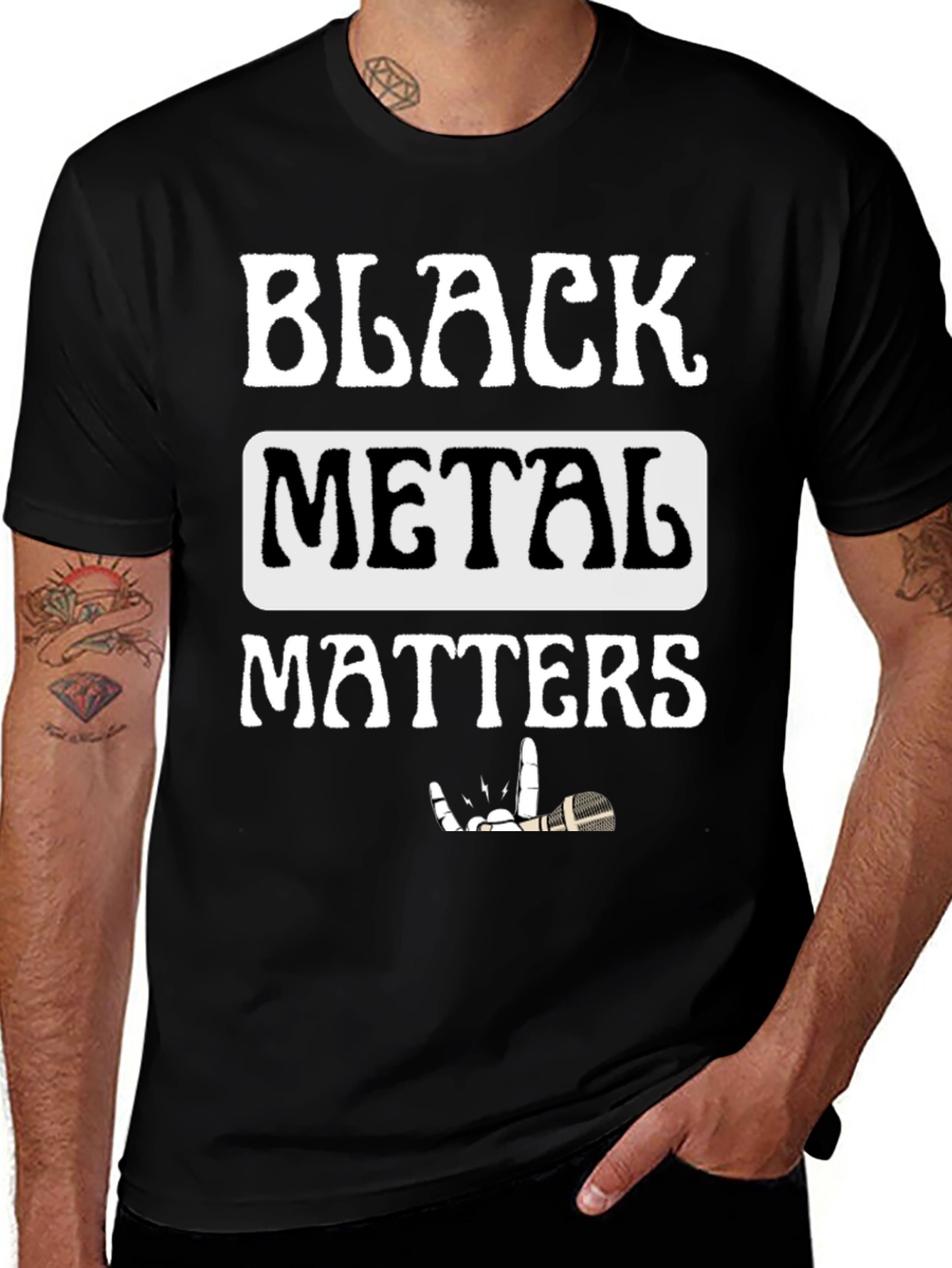 Black Metal Matters Graphic T-Shirt