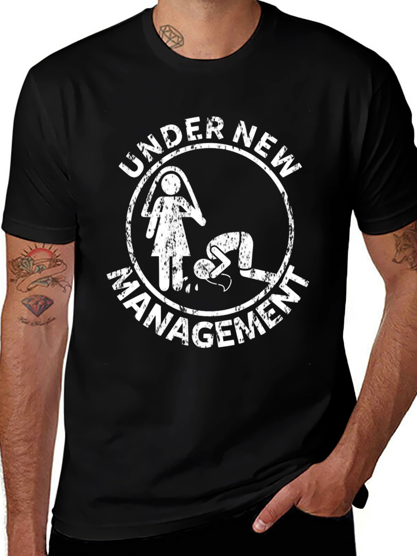 Funny Under New Management T-Shirt