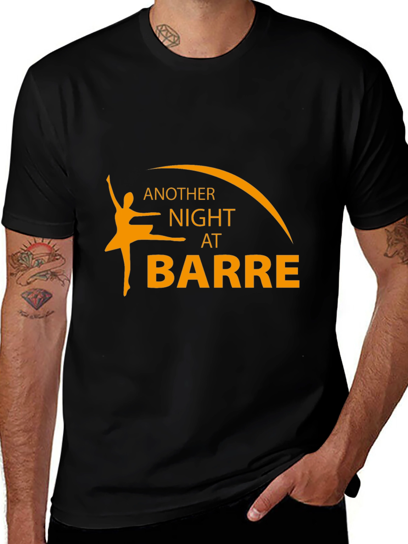 Variant 19 of Another Night at Barre - Dance T-Shirt