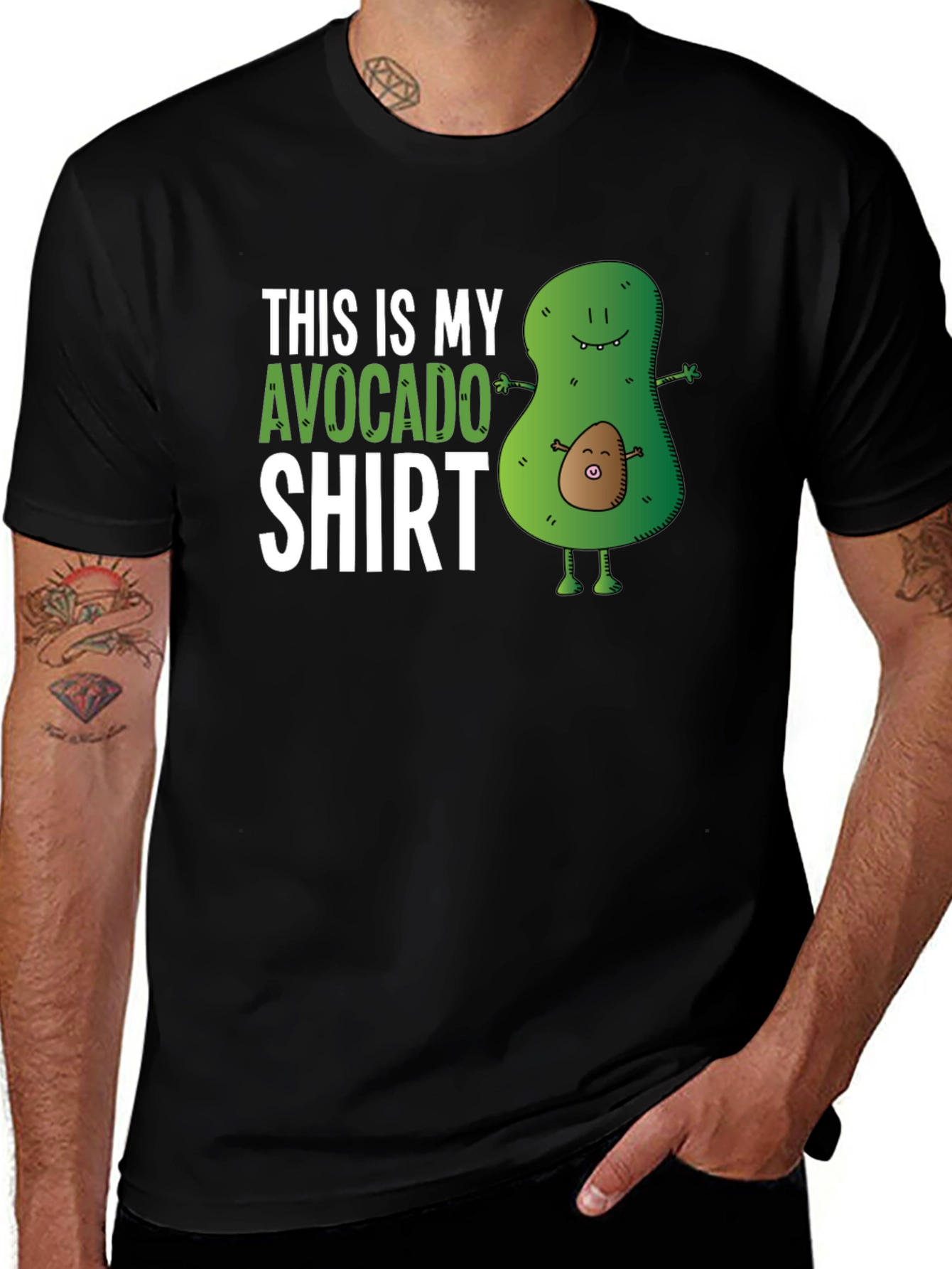 Variant 3 of Avocado Shirt - Funny Graphic Tee