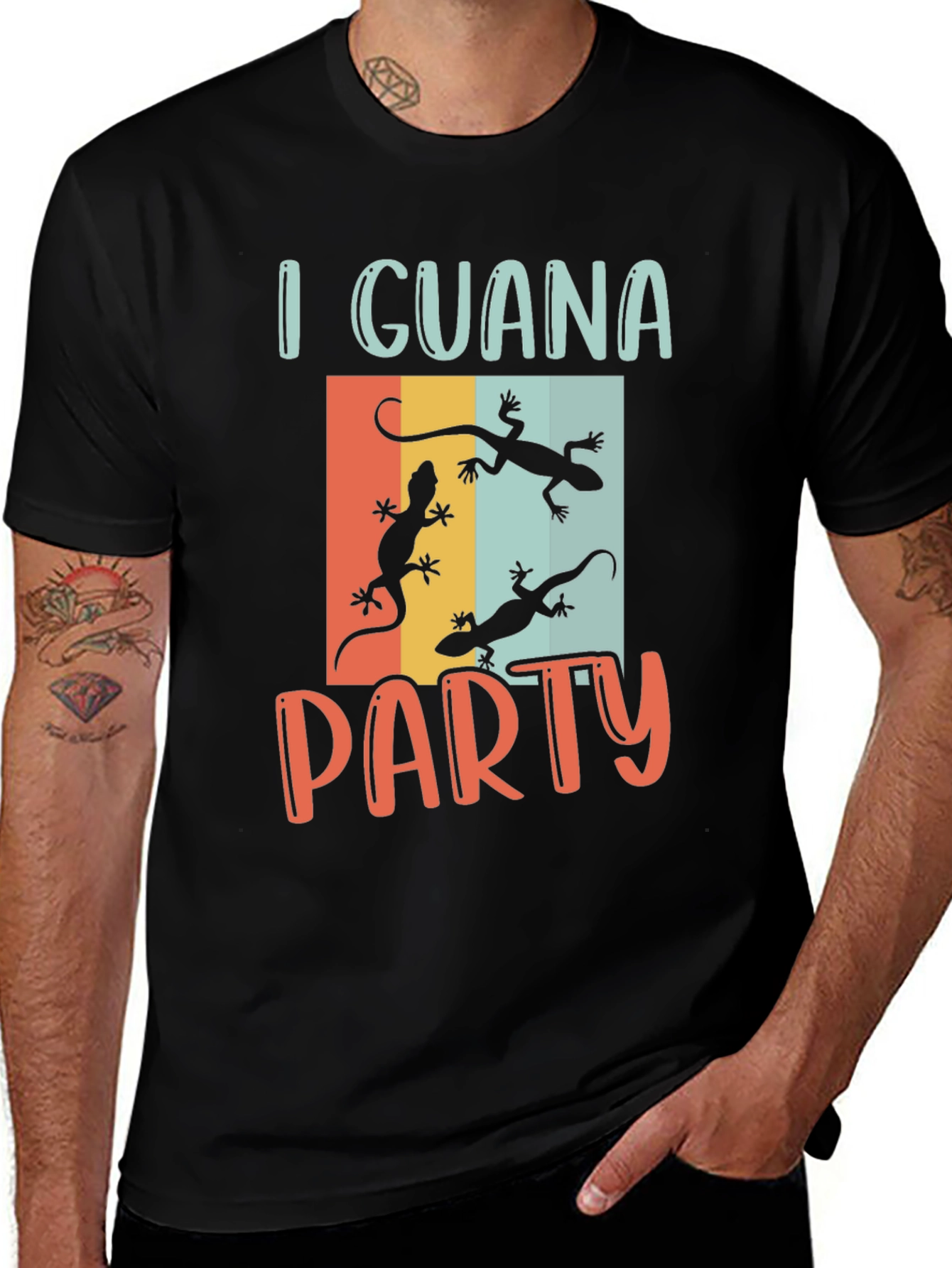 Variant 24 of I Guana Party Graphic Tee