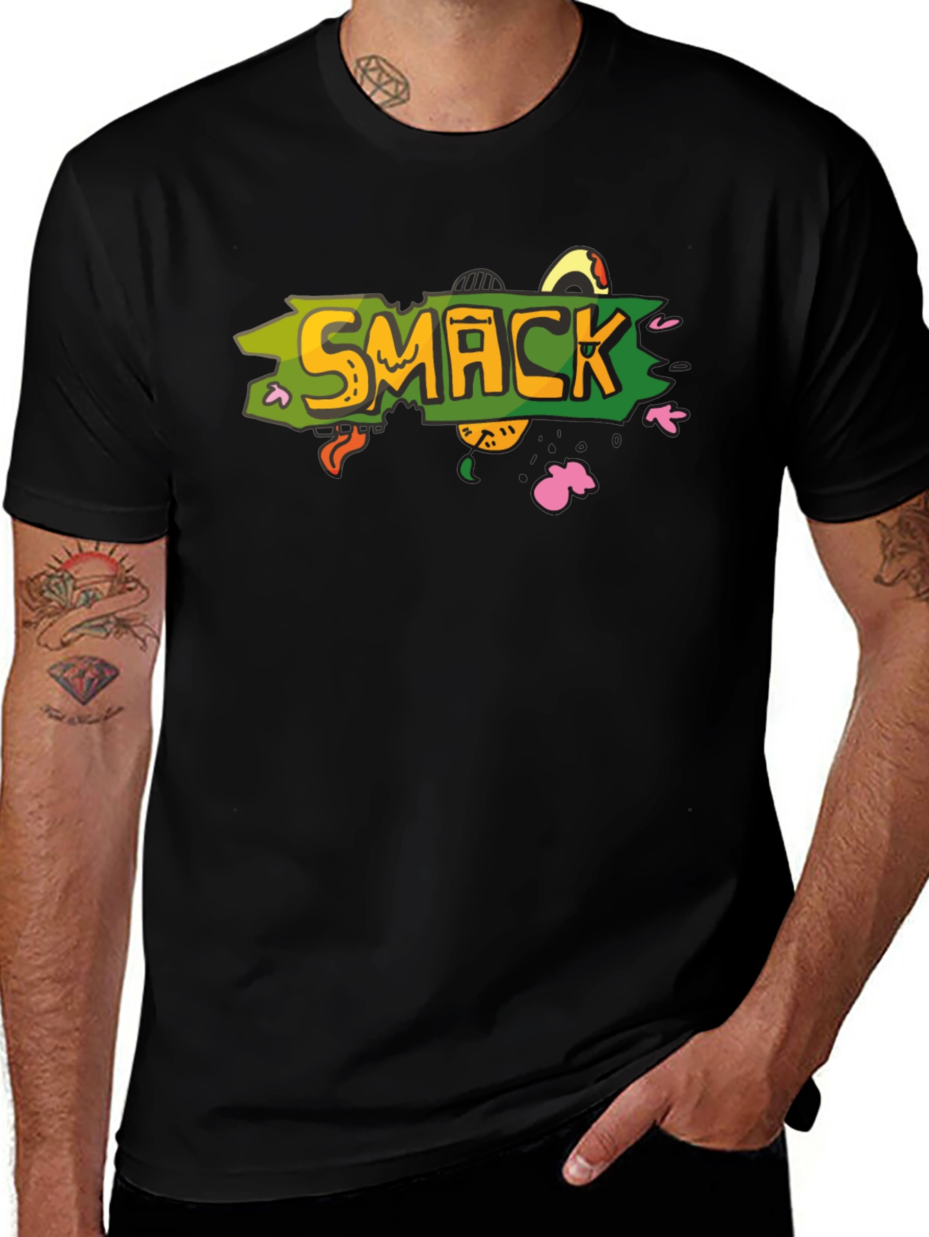 Variant 26 of Smack Graphic Tee - Bold & Unique!