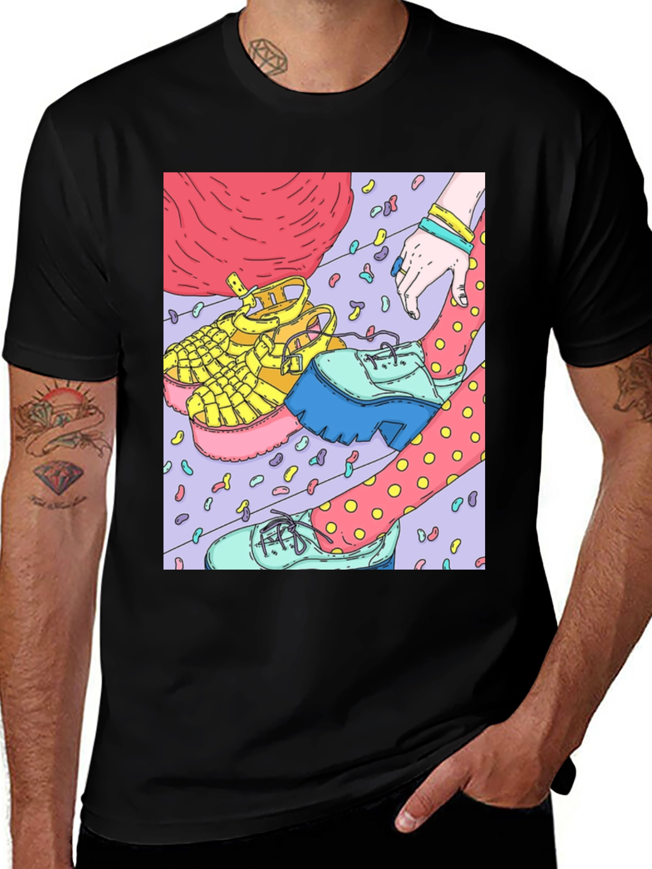 Variant 13 of Retro Fashion Graphic Tee