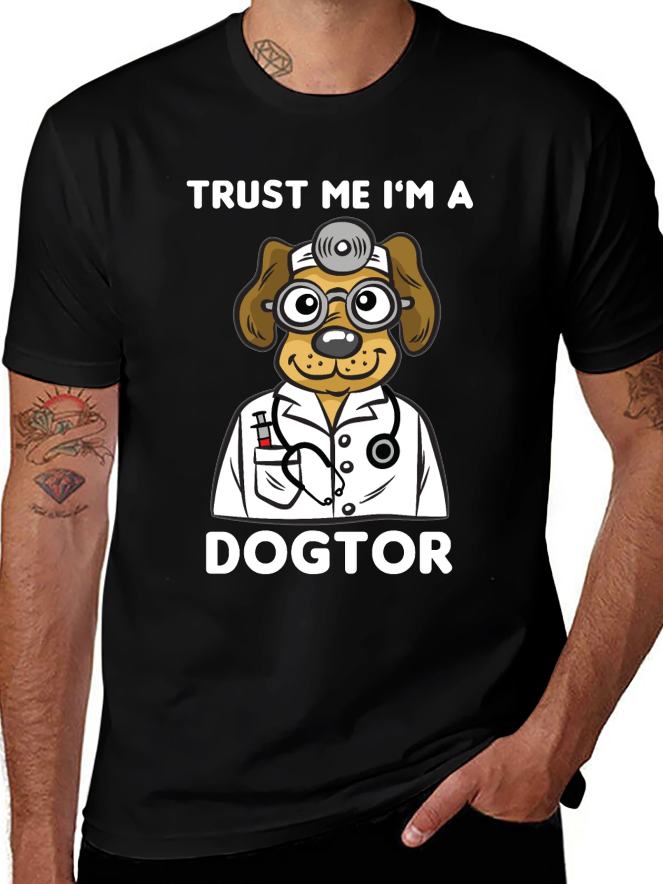 Variant 25 of Trust Me I'm a Dogtor T-Shirt