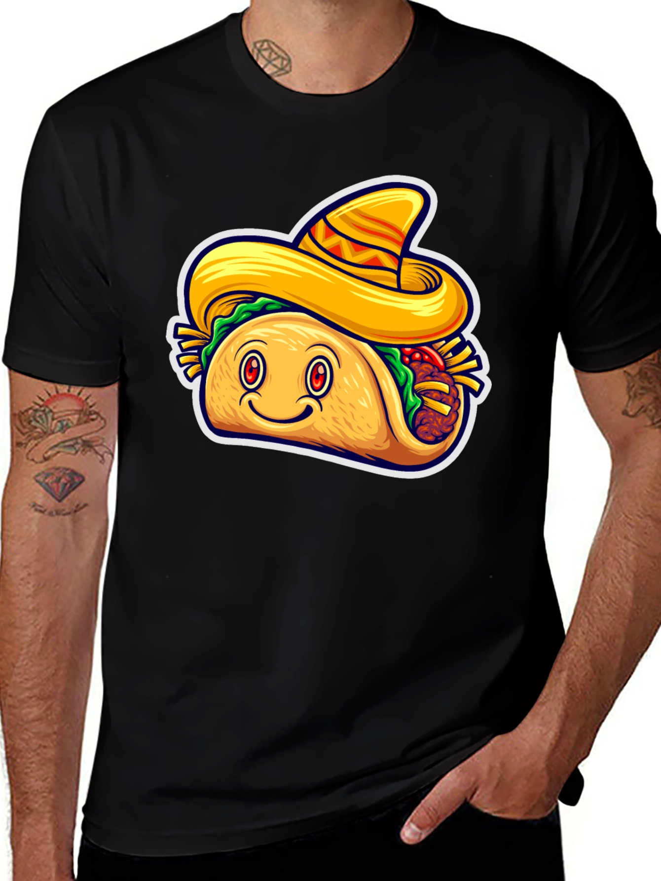 Taco Tuesday Graphic T-Shirt - Funny Foodie Tee