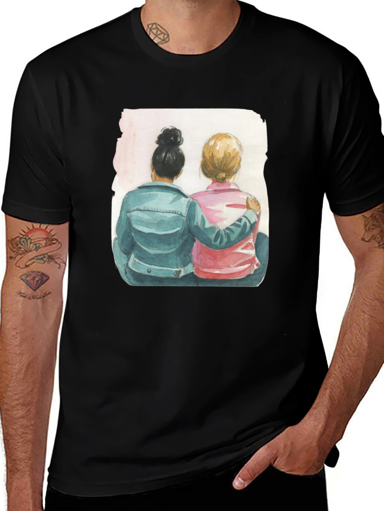 Variant 4 of Friendship Bond Graphic Tee
