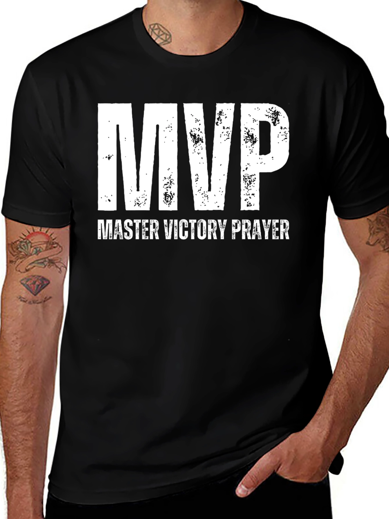 MVP Master Victory Prayer Graphic T-Shirt