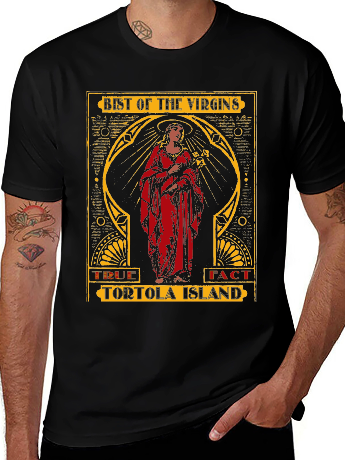 Best of the Virgins Tortola Island Graphic T-Shirt