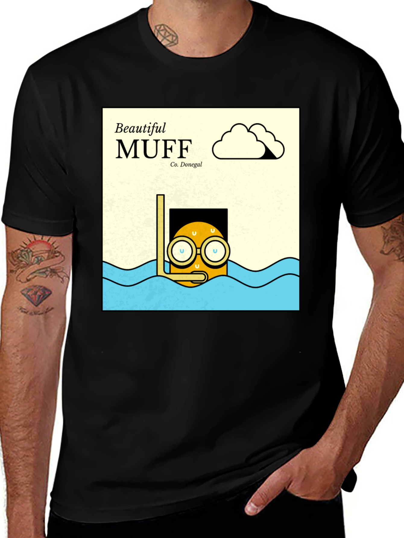 Variant 11 of Beautiful Muff Diving T-Shirt