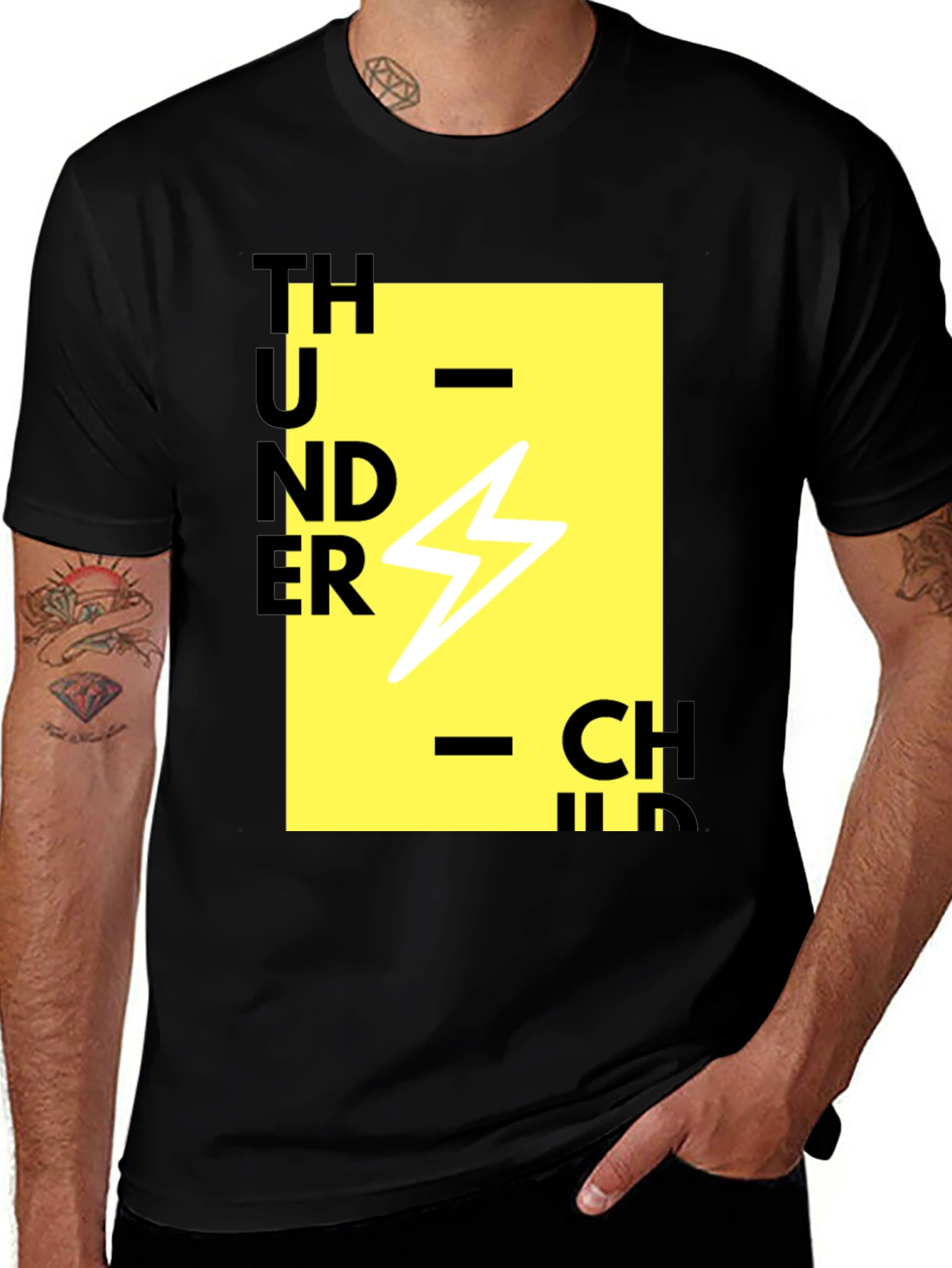 Variant 11 of Thunder Child Graphic Tee - Bold & Stylish
