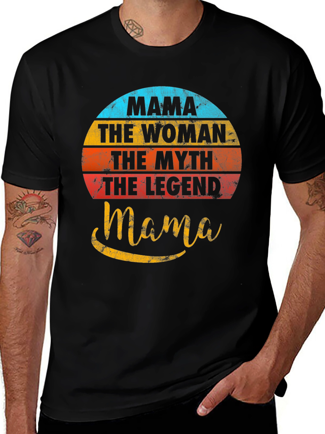 Mama The Woman The Myth The Legend T-Shirt